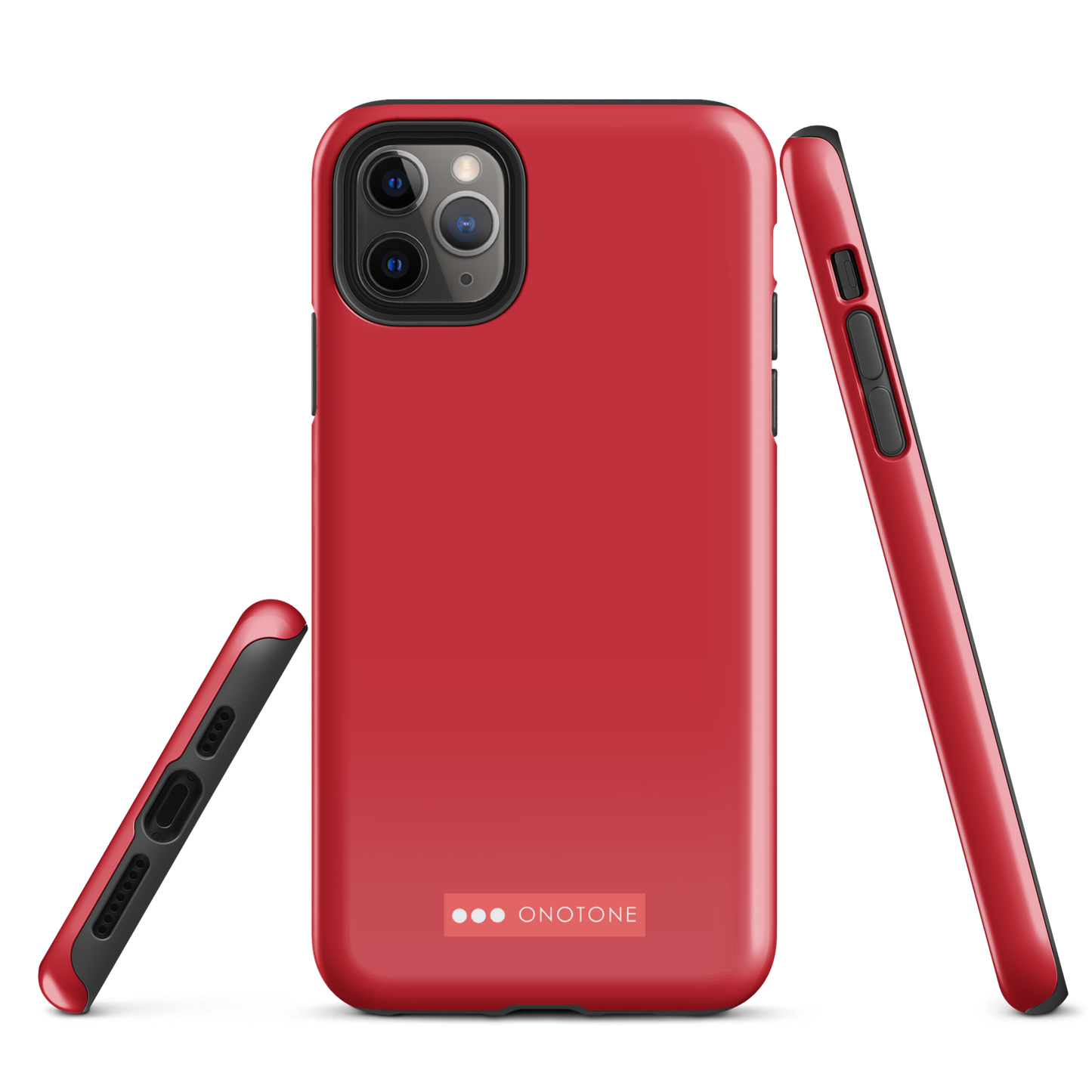 Solid Color red iPhone® Case - Pantone® 186