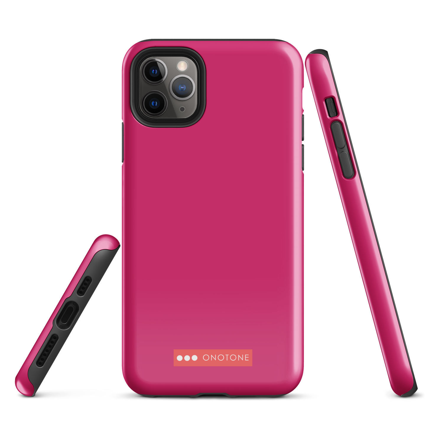 Solid Color pink iPhone® Case - Pantone® 214