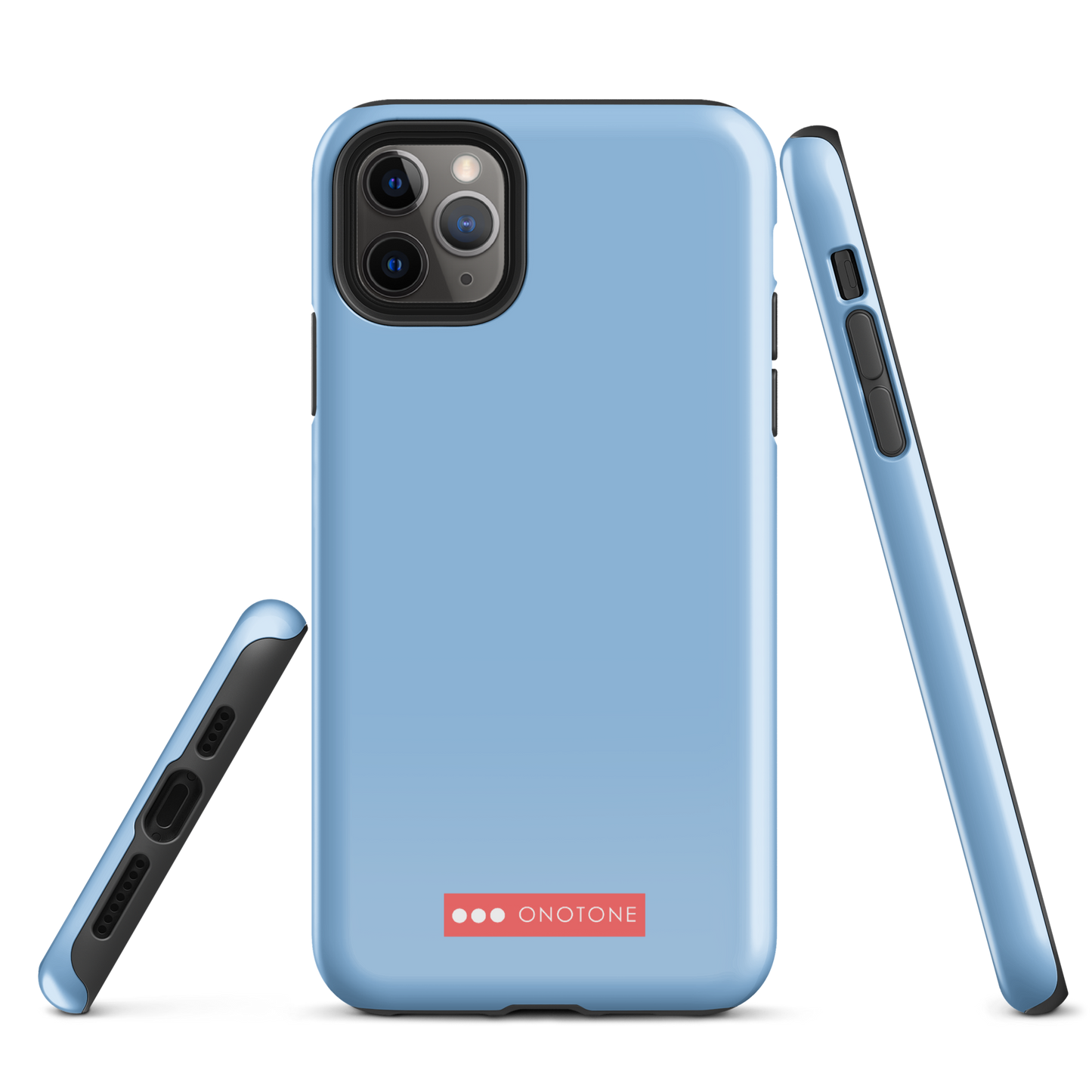 Solid Color blue iPhone® Case - Pantone® 283