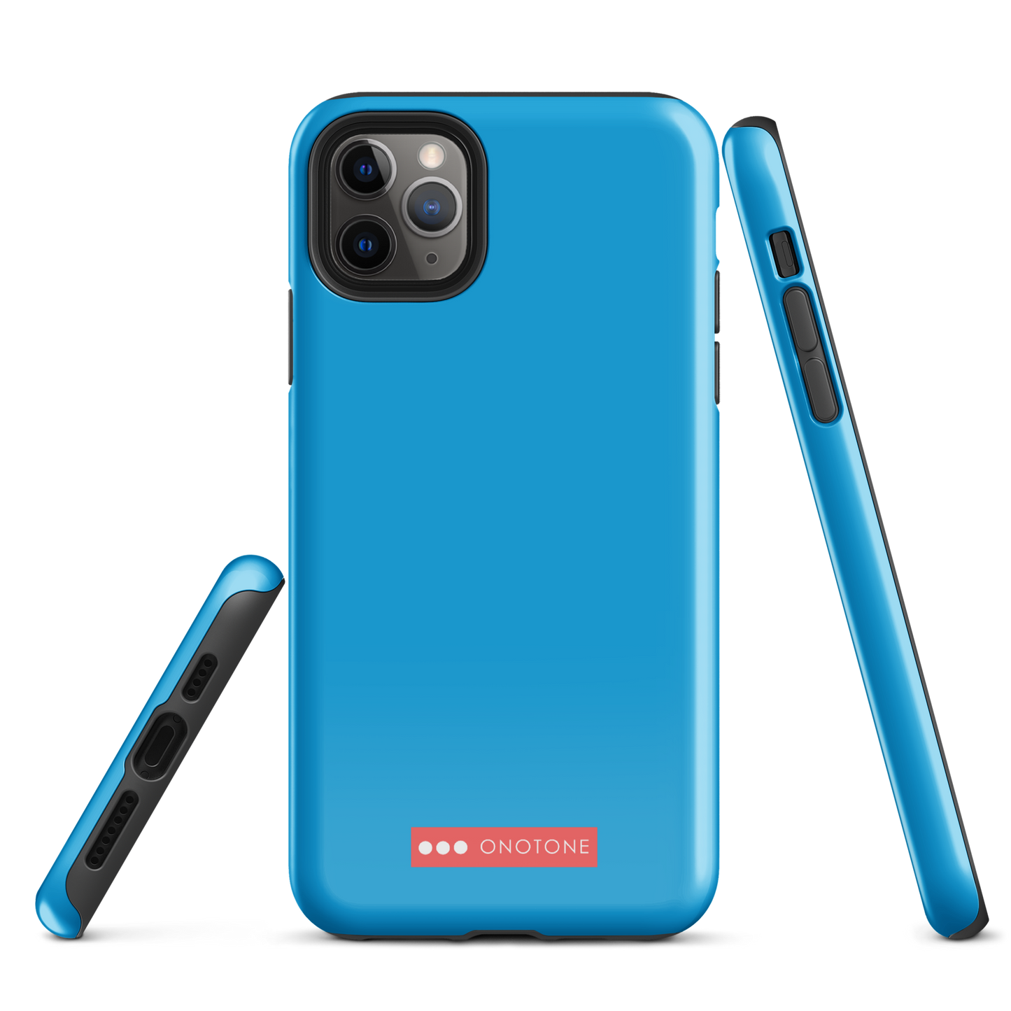Dual Layer blue iPhone® Case - Pantone® 299