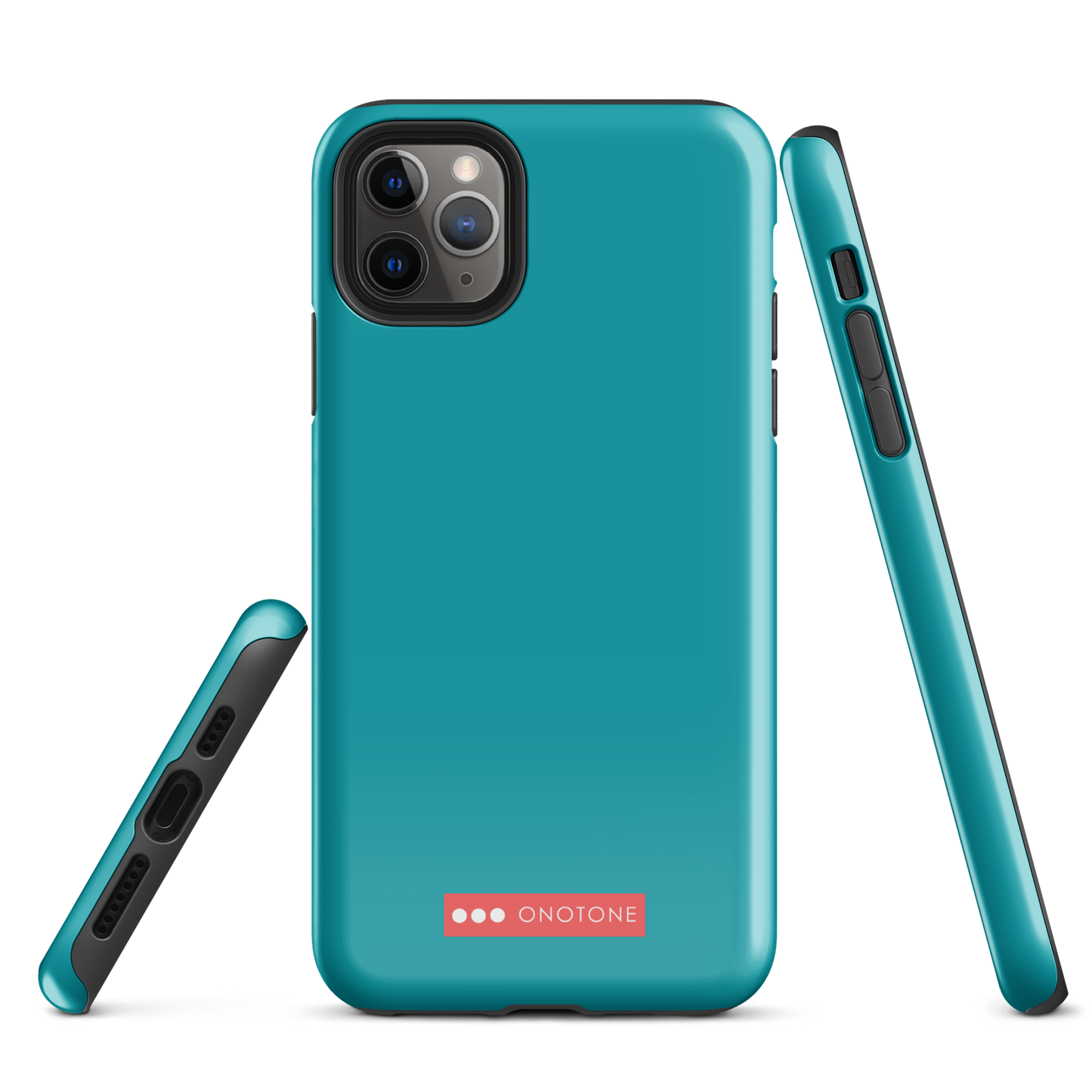 Dual Layer blue iPhone® Case - Pantone® 320