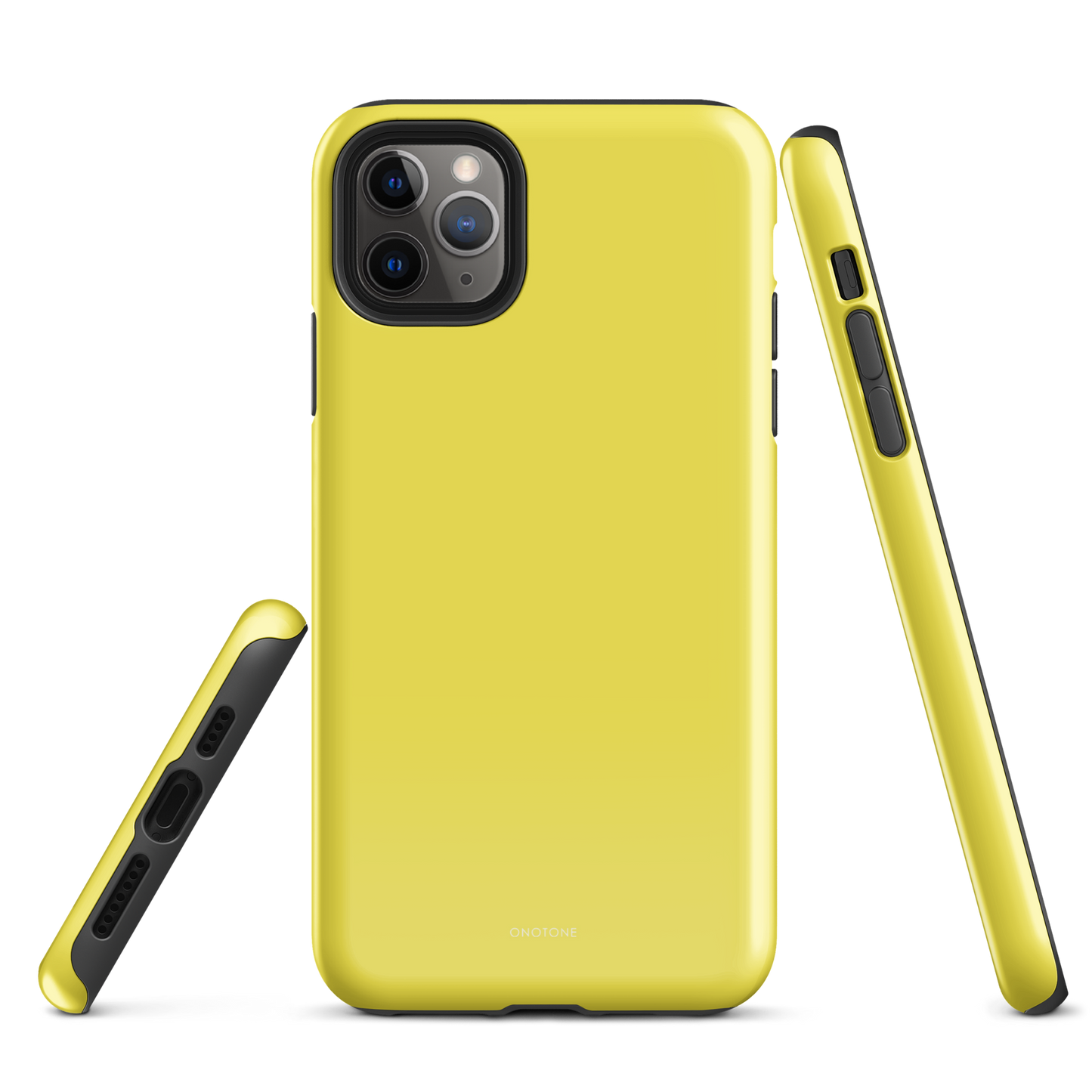 Solid Color yellow iPhone® Case - Pantone® 101