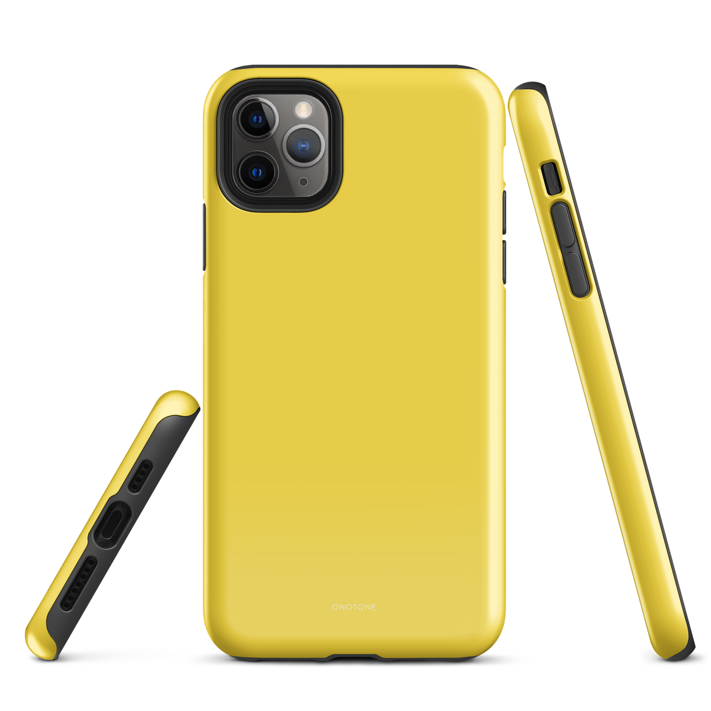 Solid Color yellow iPhone® Case - Pantone® 114