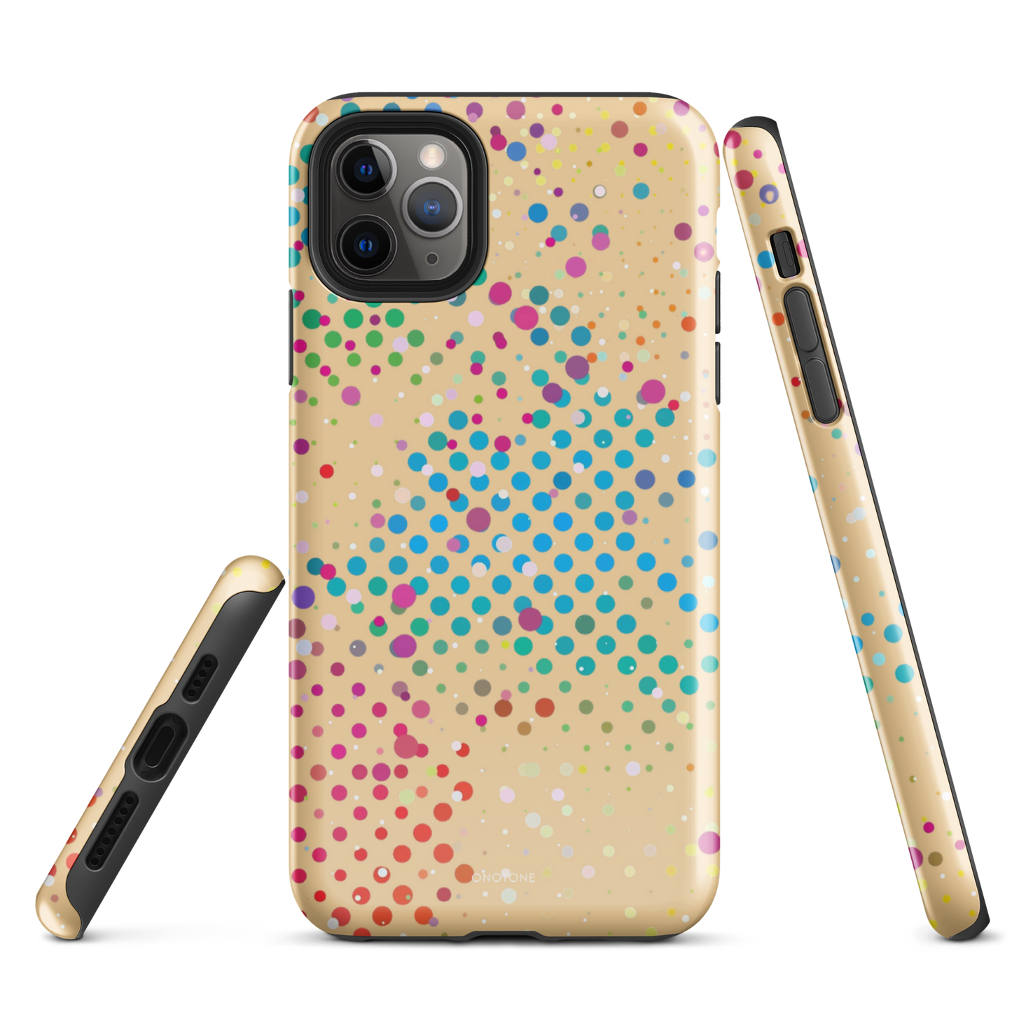 Beige Polka Dot iPhone 11 Pro Max Case