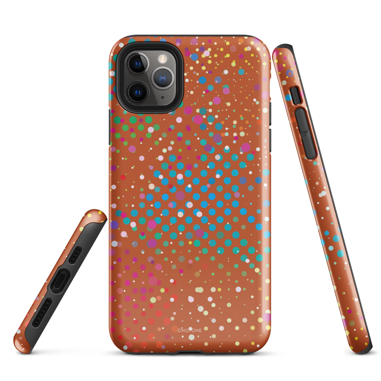 Vermilion Polka Dot iPhone 11 Pro Max Case
