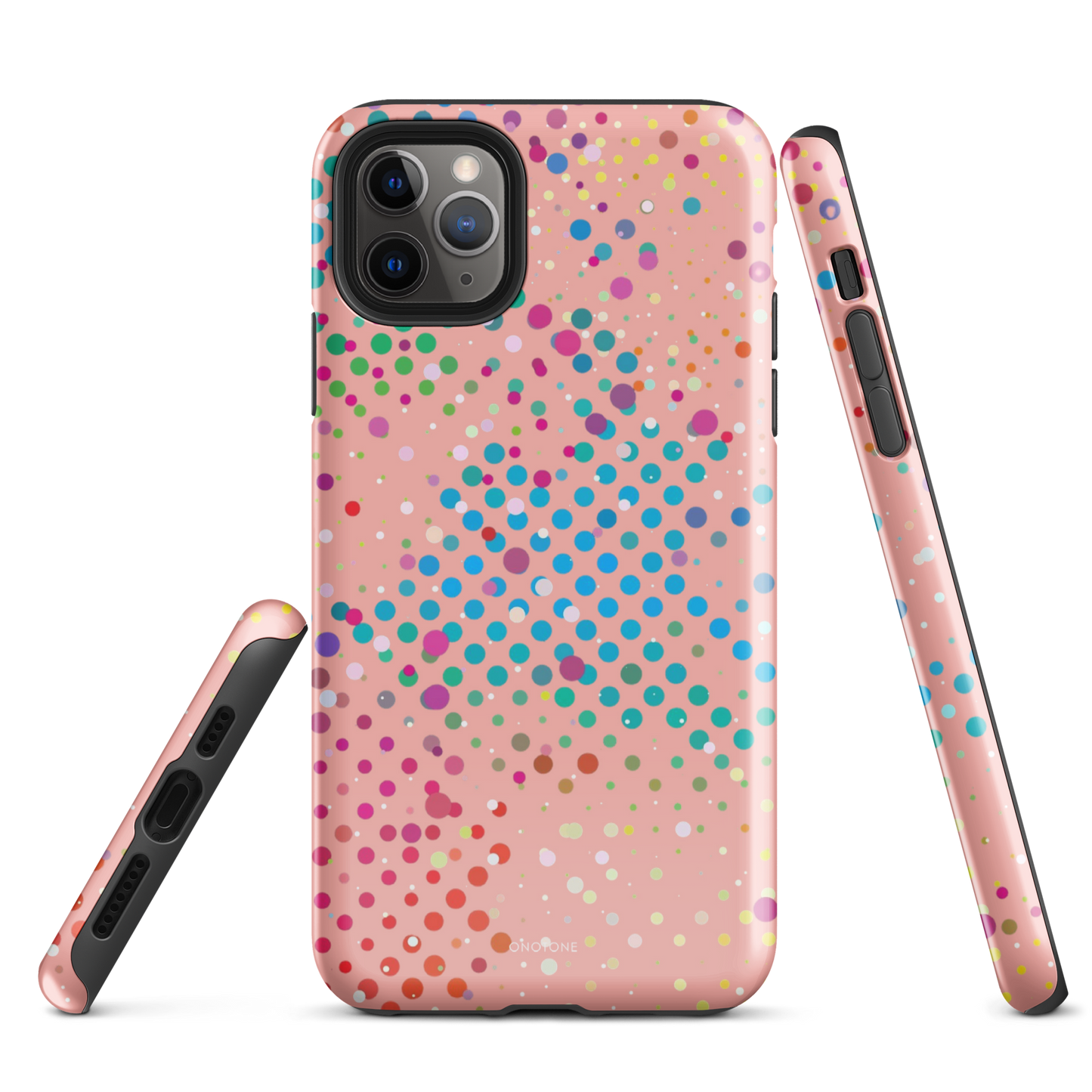 Pearl Vivid Crimson Polka Dot iPhone 11 Pro Max Case