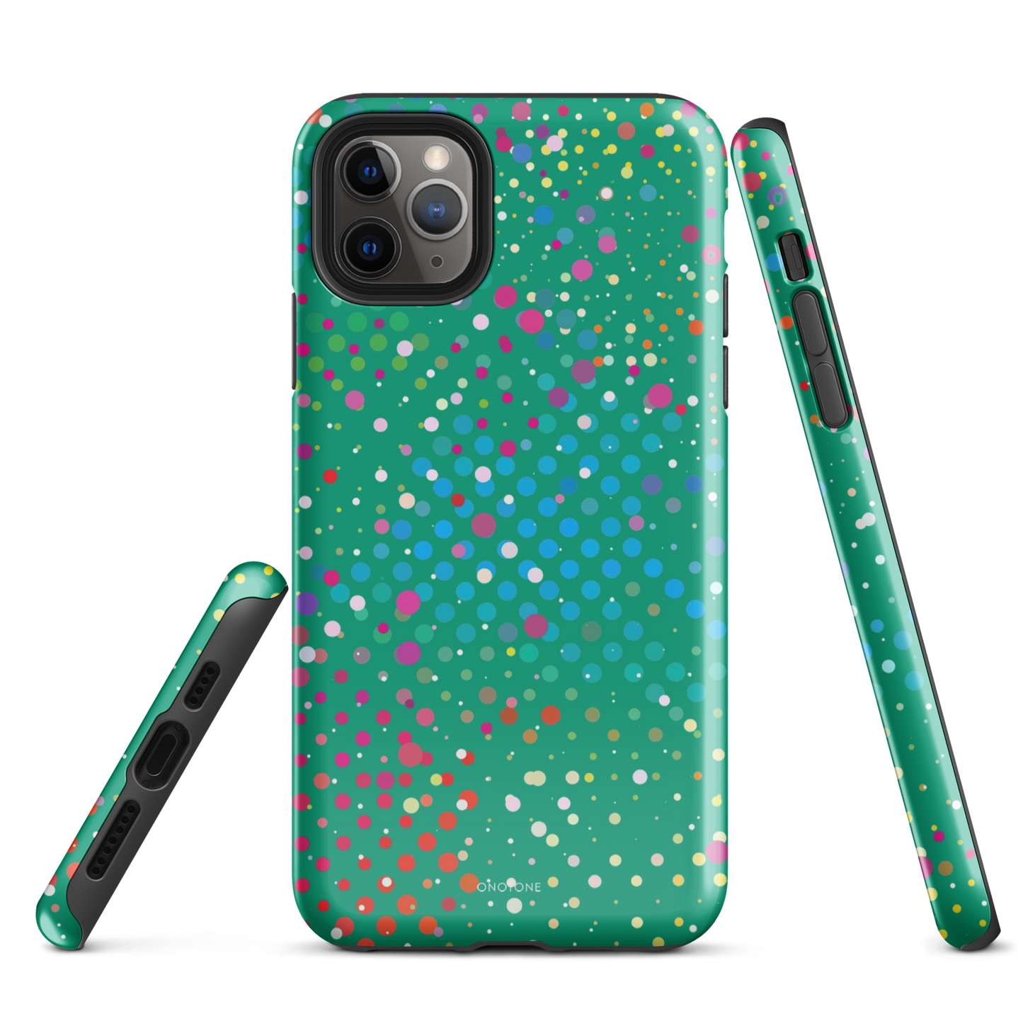 Spanish Green Polka Dot iPhone 11 Pro Max Case