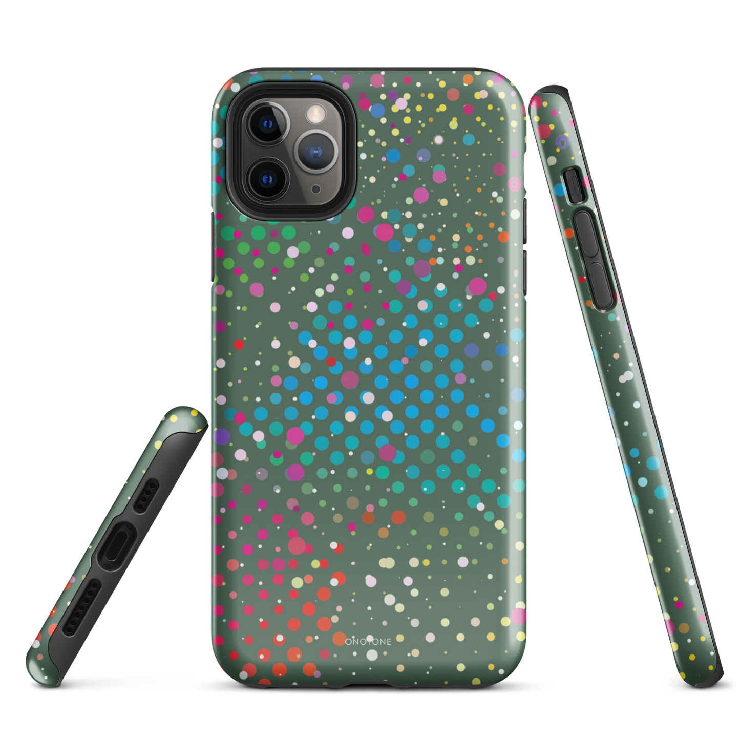 Evergreen Polka Dot iPhone 11 Pro Max Case