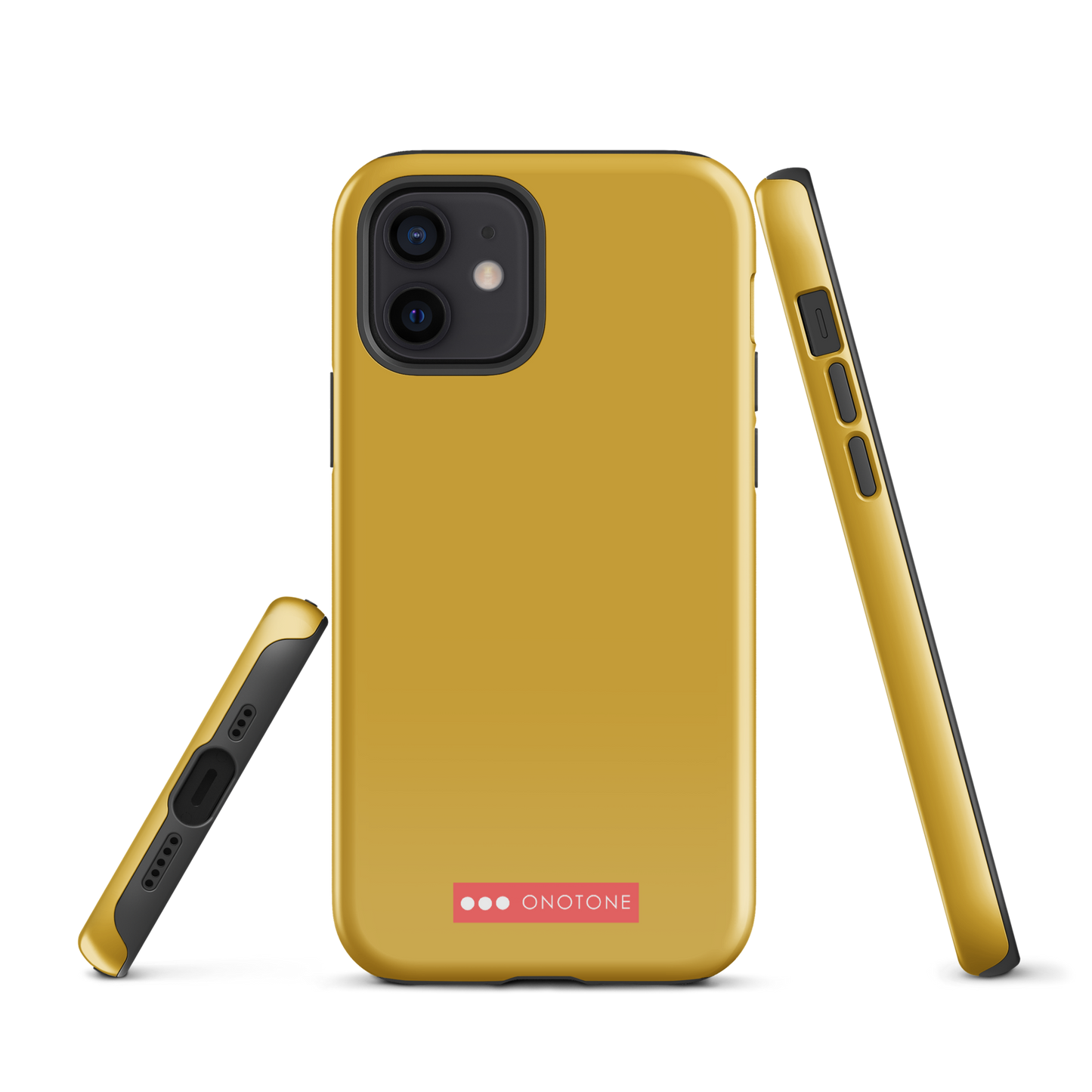 Dual Layer yellow iPhone® Case - Pantone® 110