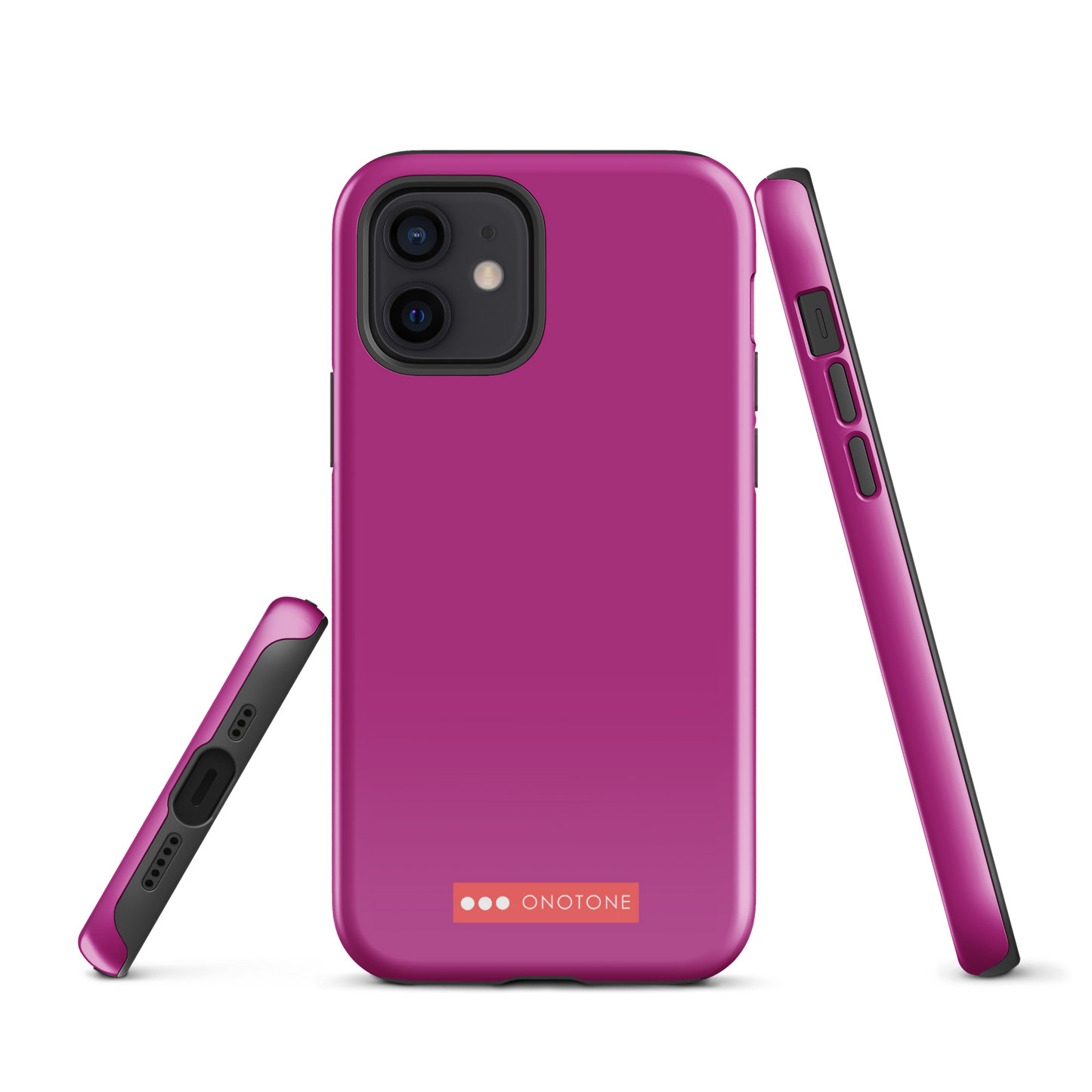 Dual Layer pink iPhone® Case - Pantone® 241