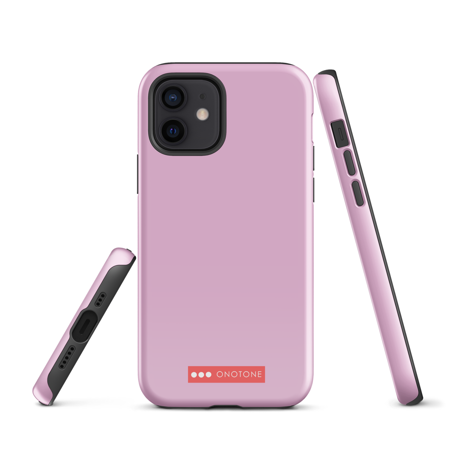 Dual Layer pink iPhone® Case - Pantone® 243