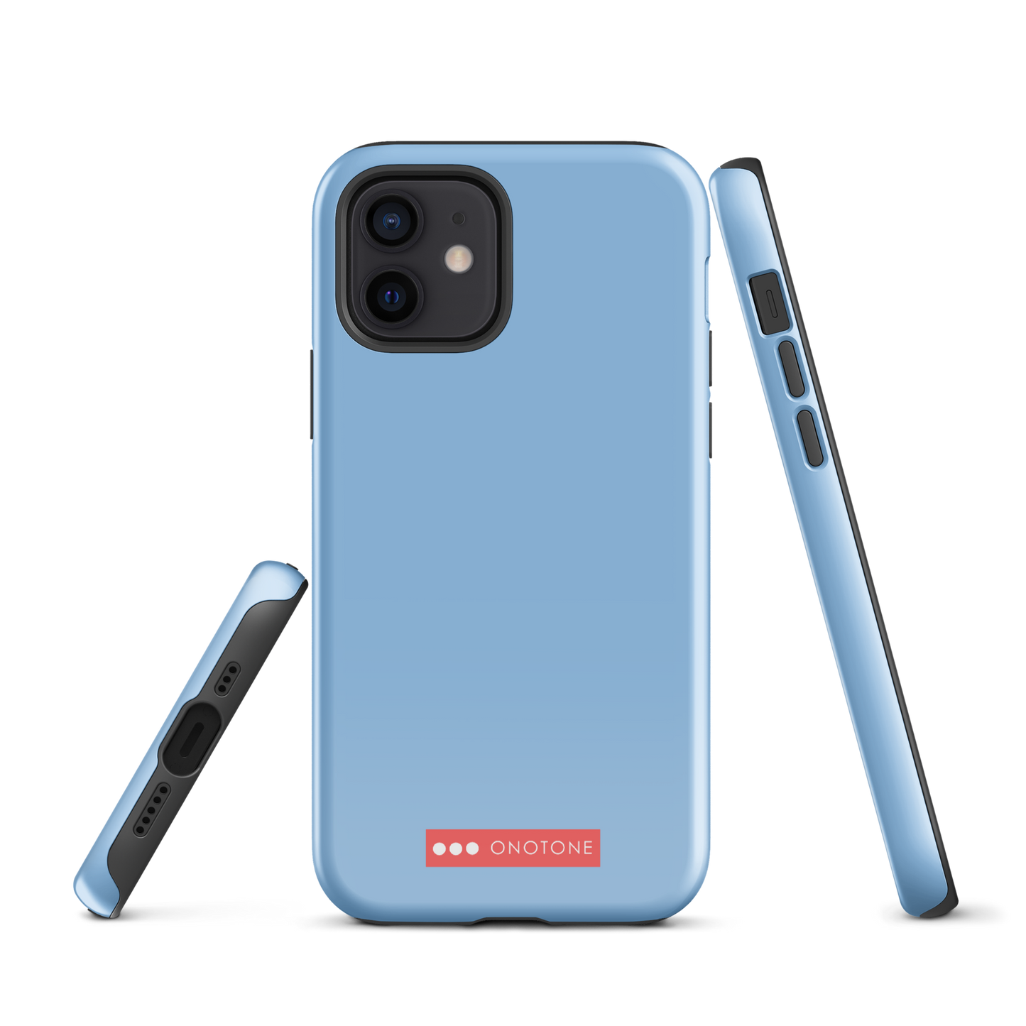 Dual Layer blue iPhone® Case - Pantone® 283