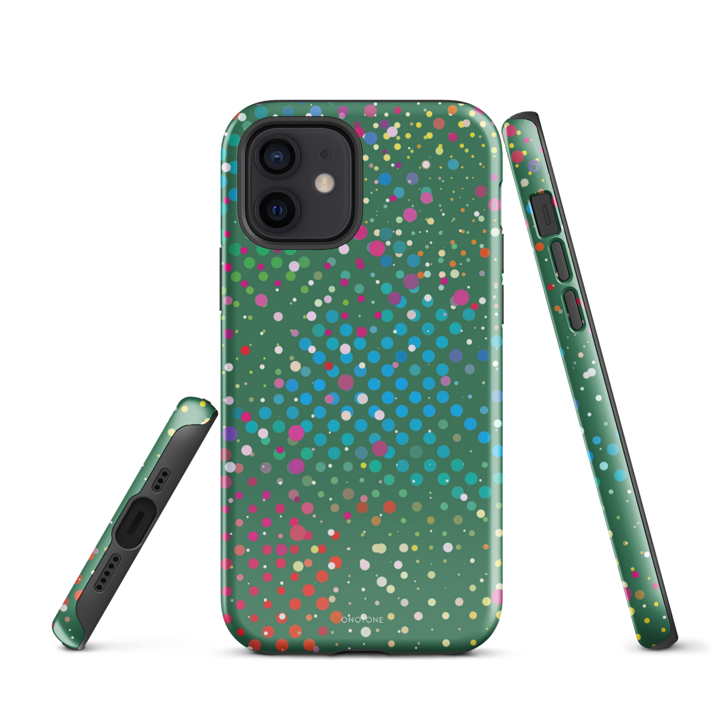 La Salle Green Polka Dot iPhone 12 Case