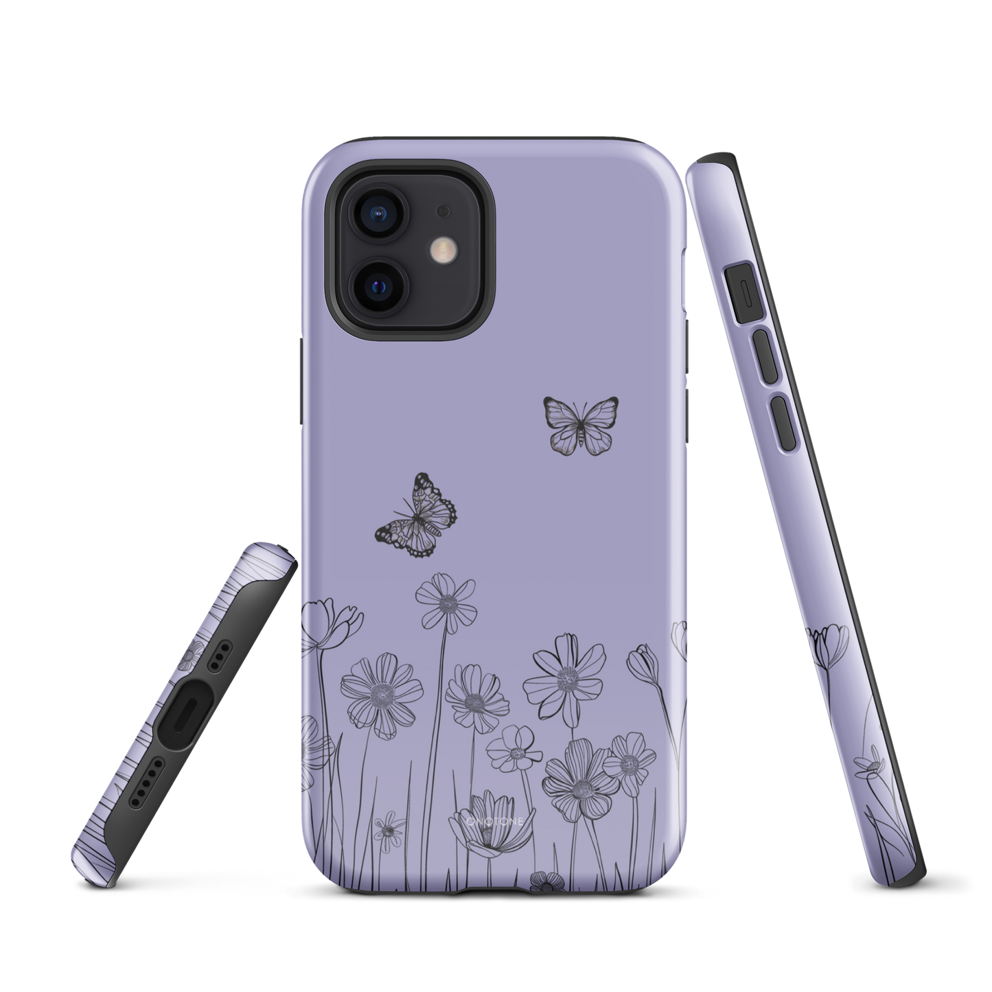 Lavender Fields Pastel Color iPhone 12 Case