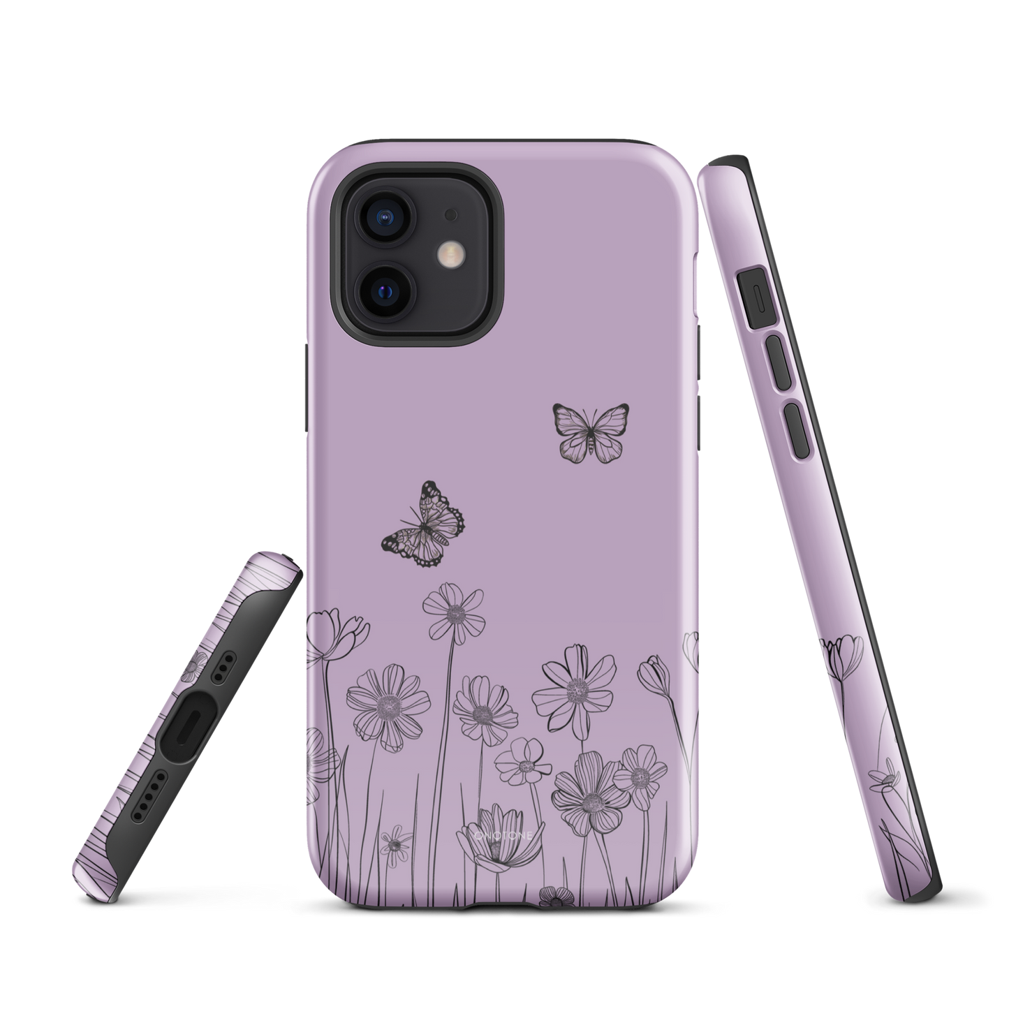 Violet Dusk Pastel Color iPhone 12 Case