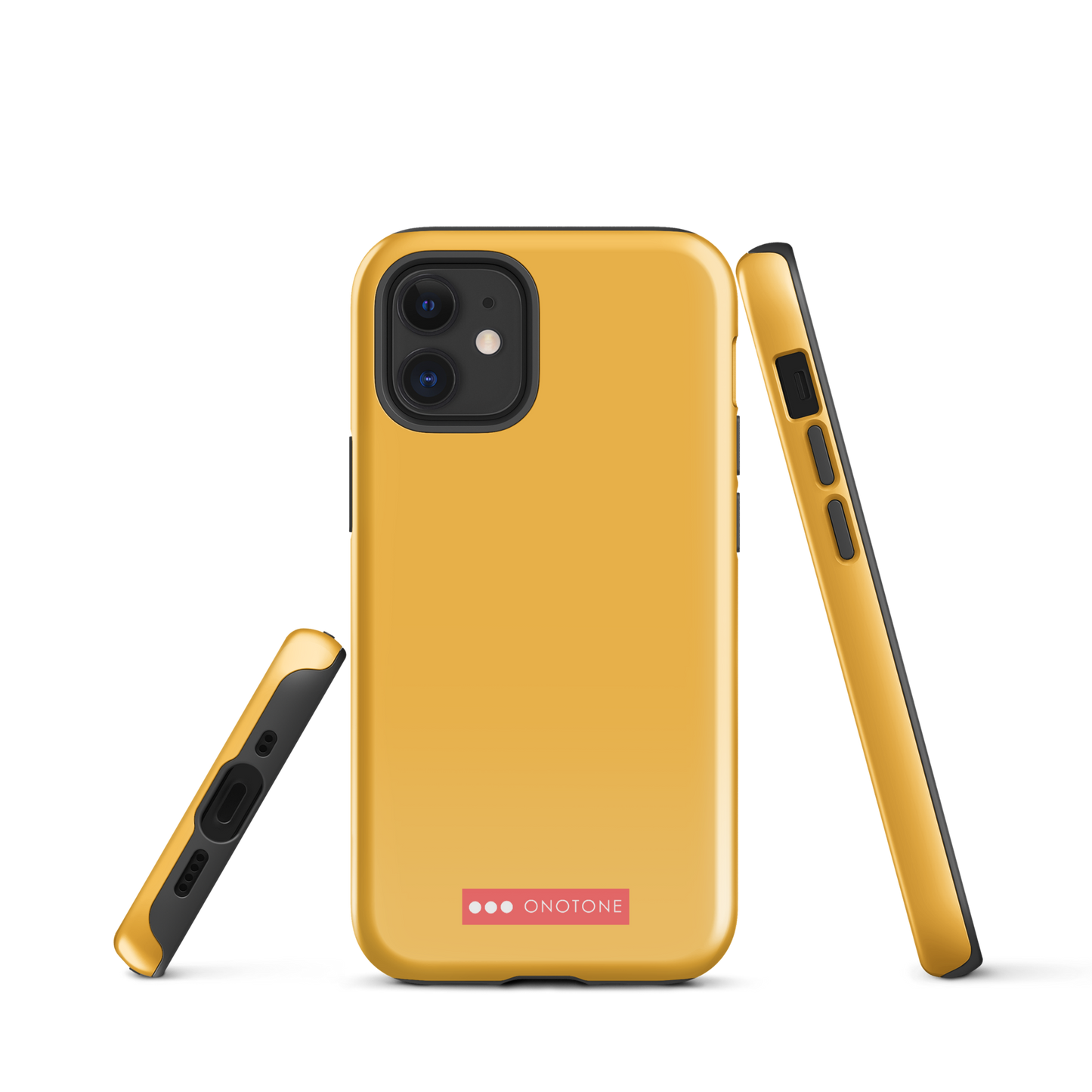 Dual Layer yellow iPhone® Case - Pantone® 136