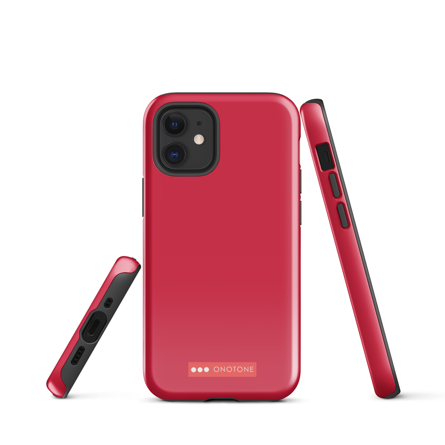 Dual Layer red iPhone® Case - Pantone® 206