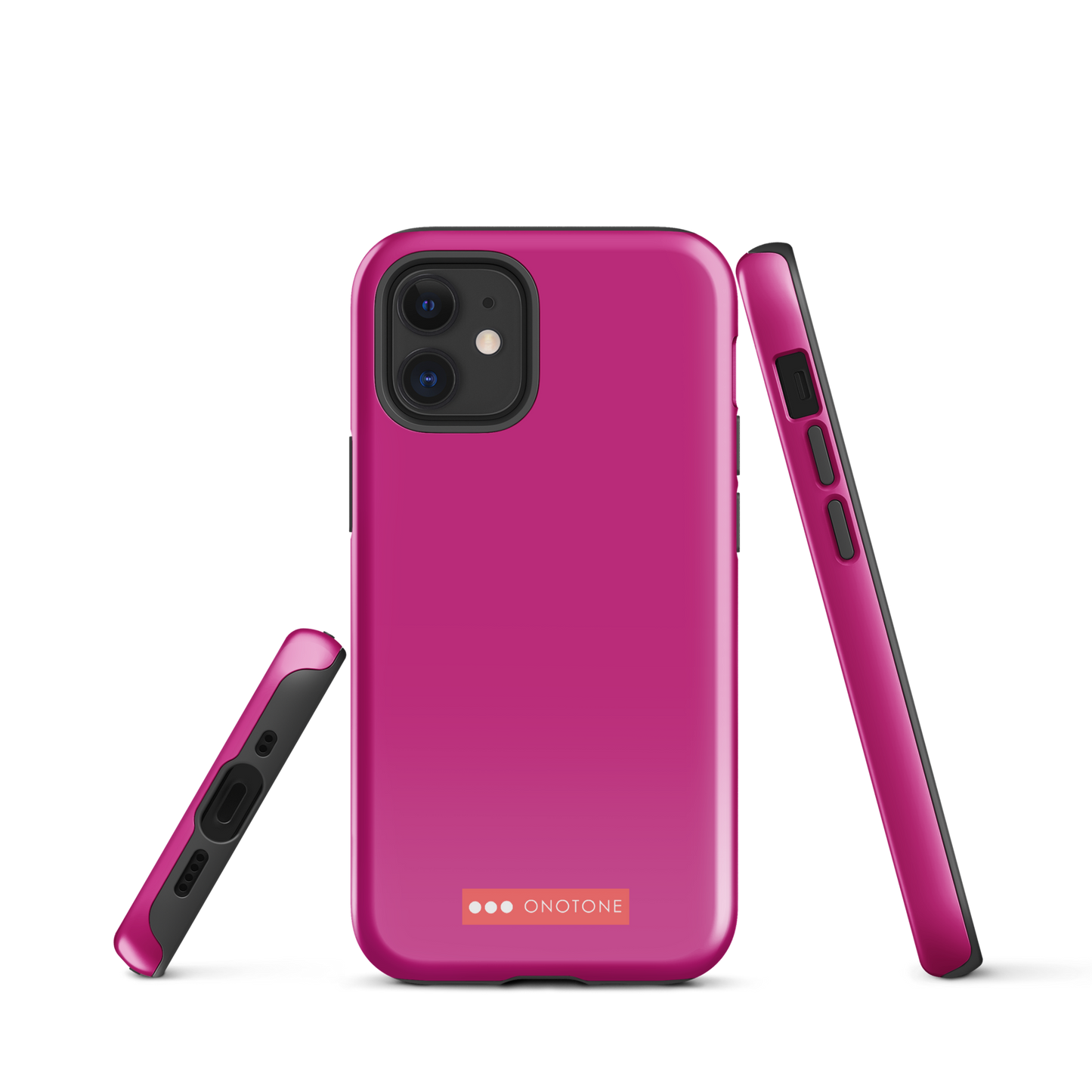 Solid Color pink iPhone® Case - Pantone® 233