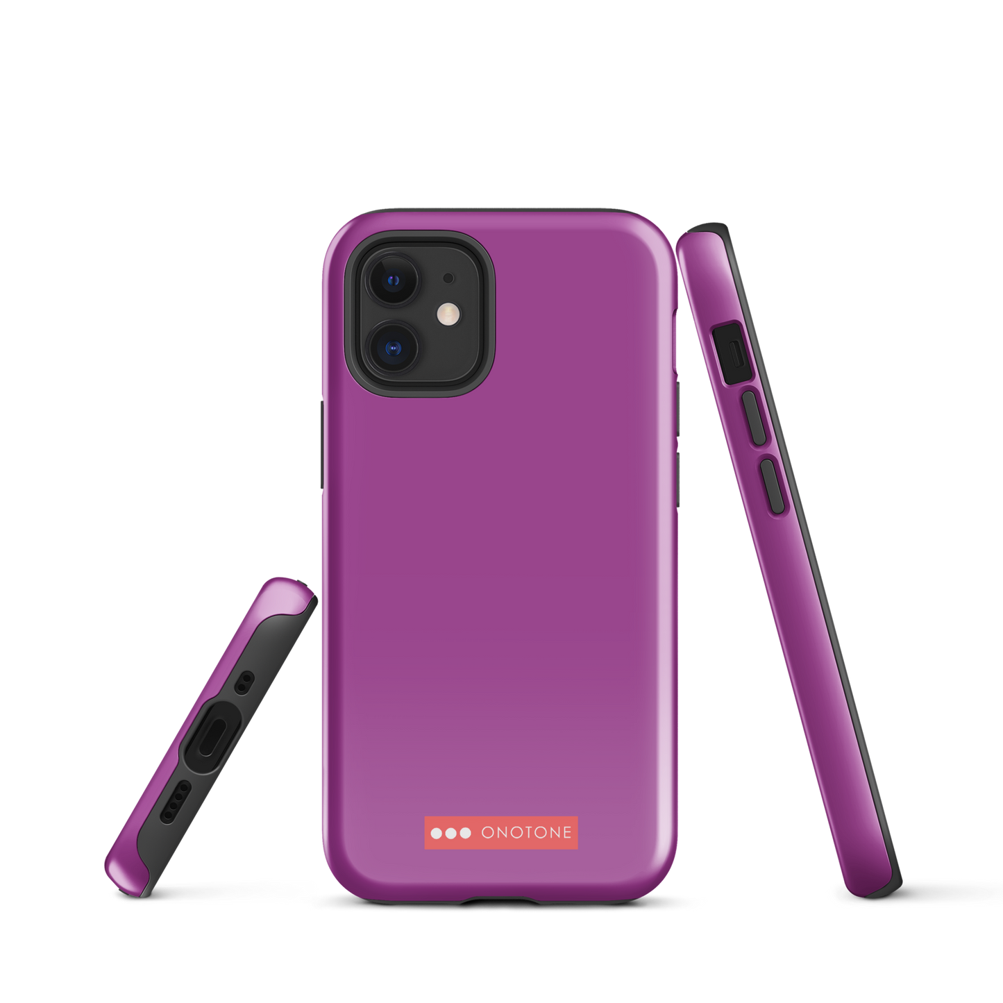 Dual Layer purple iPhone® Case - Pantone® 253