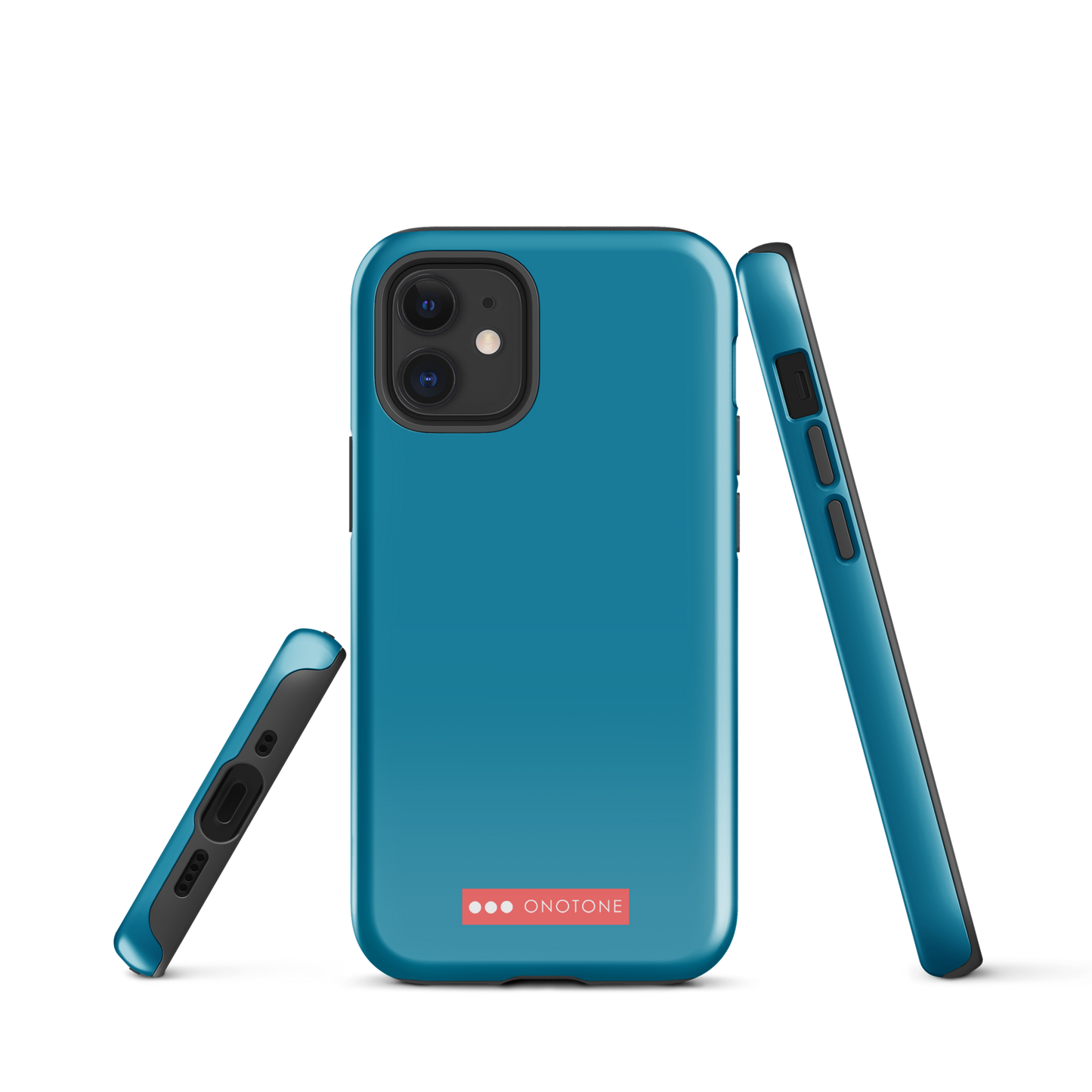 Dual Layer blue iPhone® Case - Pantone® 314