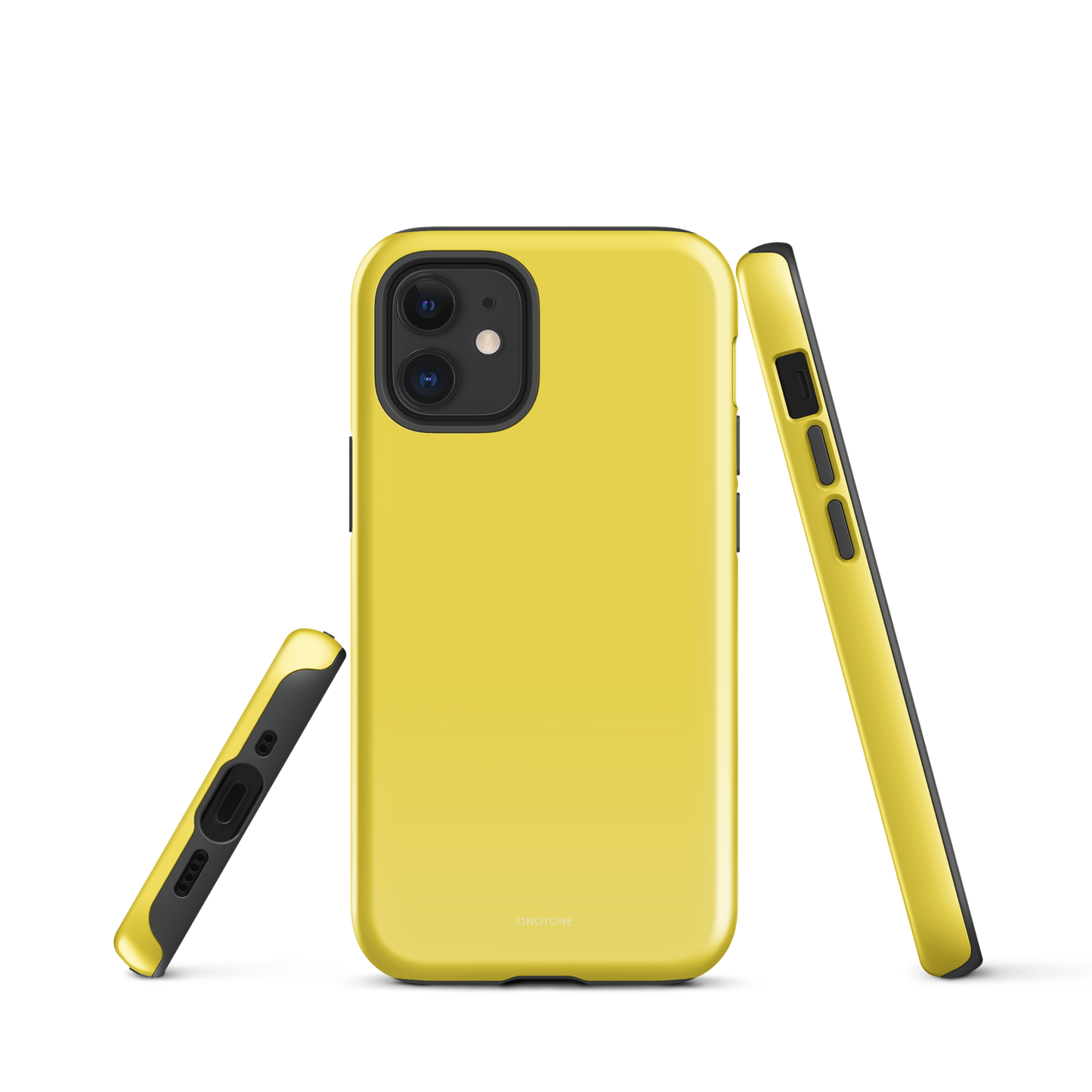 Solid Color yellow iPhone® Case - Pantone® 106