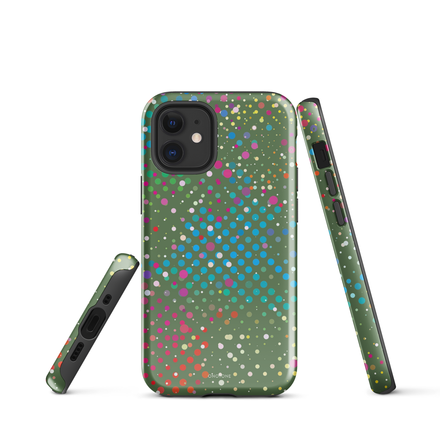 Japanese Laurel Polka Dot iPhone 12 mini Case