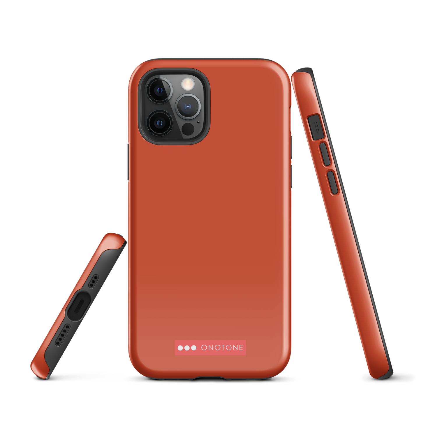 Dual Layer orange iPhone® Case - Pantone® 173