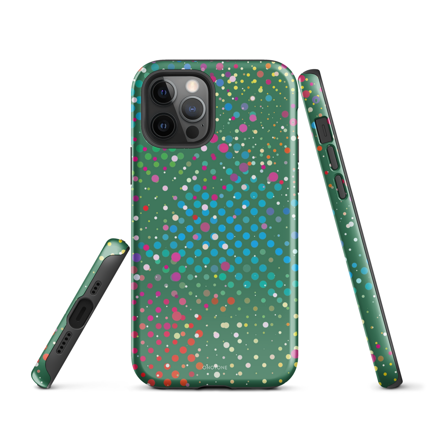 La Salle Green Polka Dot iPhone 12 Pro Case