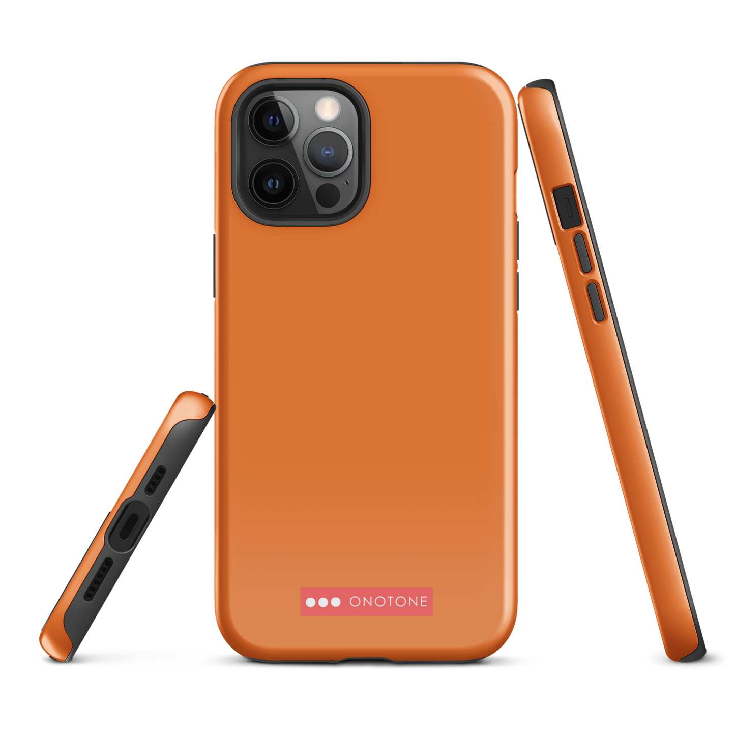 Dual Layer orange iPhone® Case - Pantone® 158