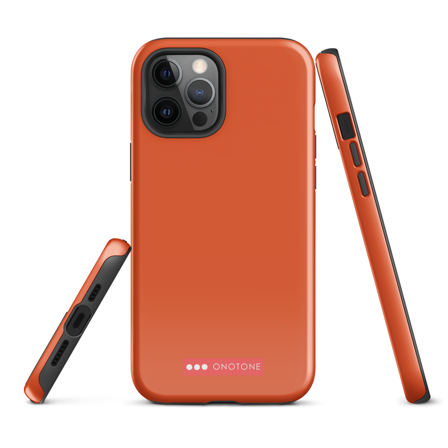 Dual Layer orange iPhone® Case - Pantone® 166