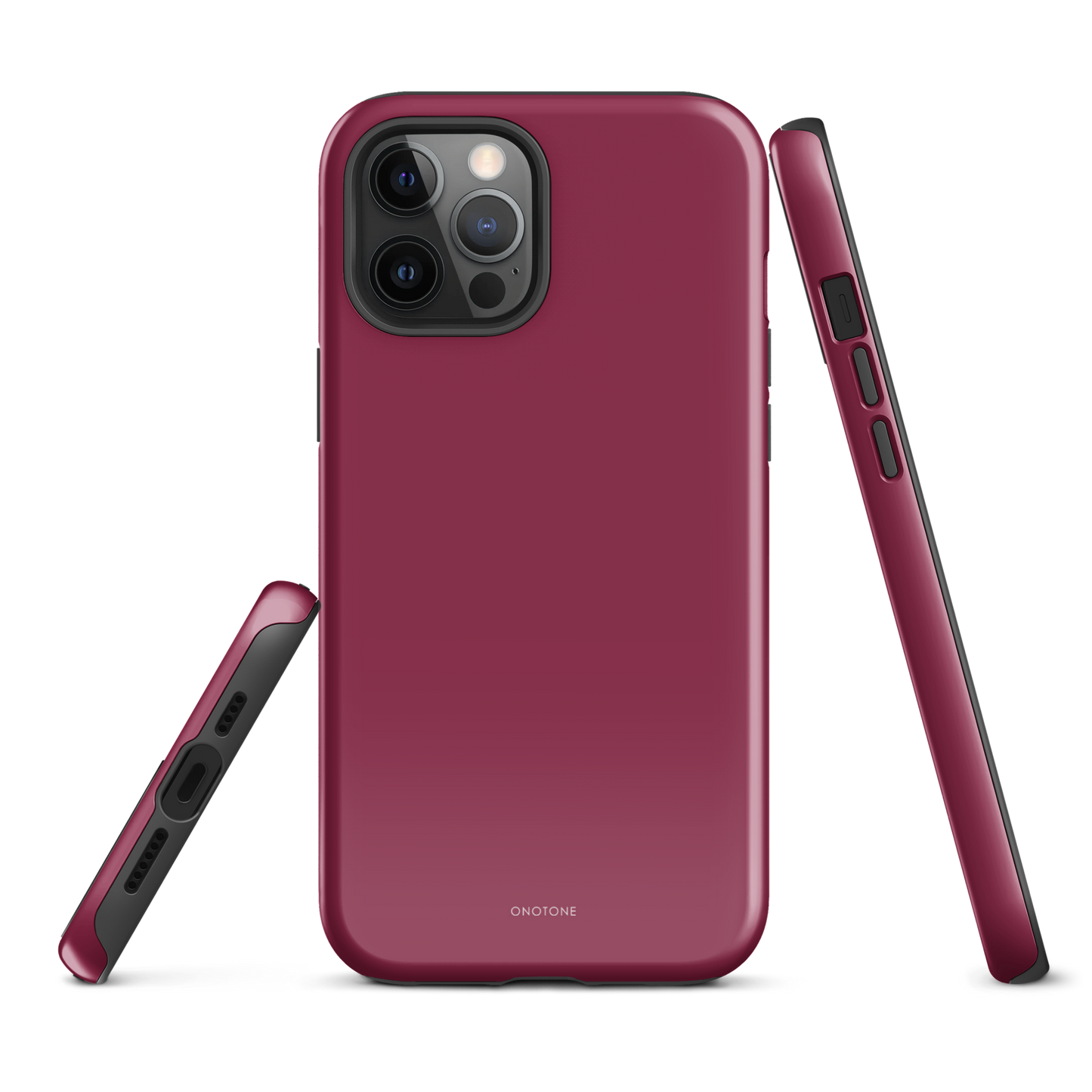 Solid Color red iPhone® Case - Pantone® 208