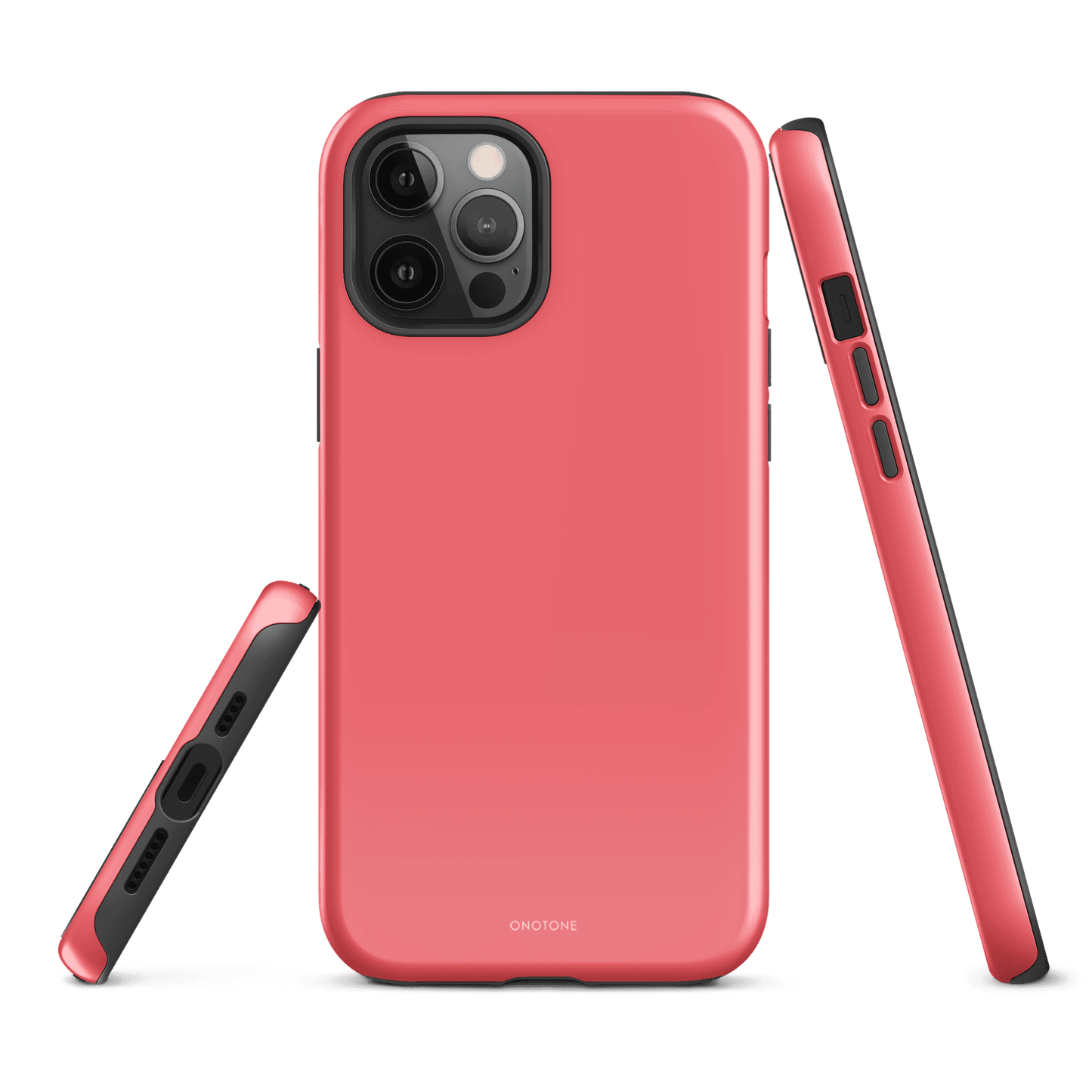 Light Coral Red iPhone Case