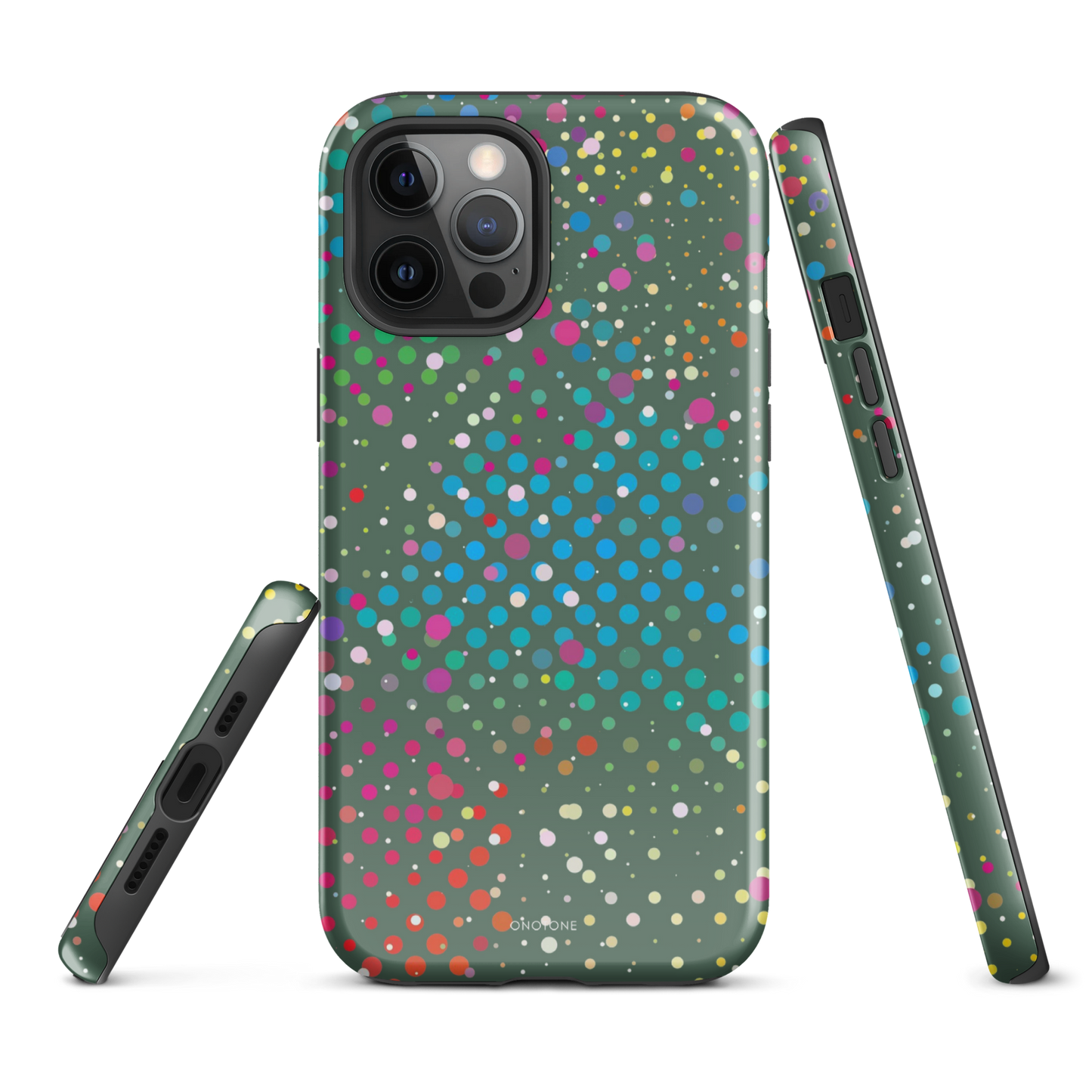 Evergreen Polka Dot iPhone 12 Pro Max Case