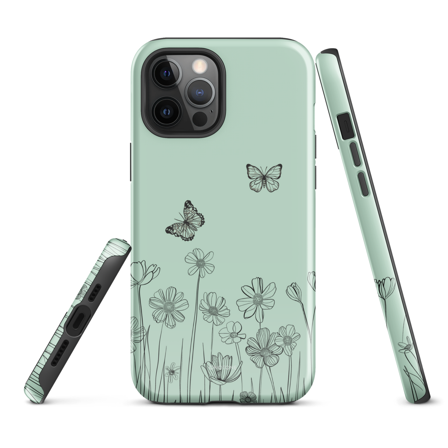 Greenish Pastel Color iPhone 12 Pro Max Case