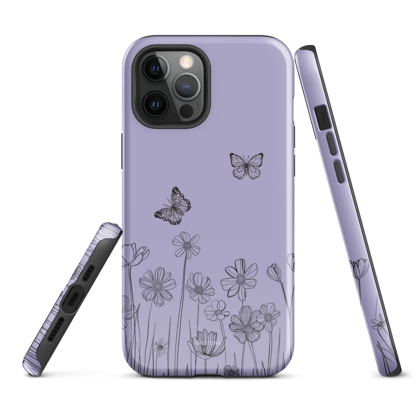Lacy Lilac Pastel Color iPhone 12 Pro Max Case