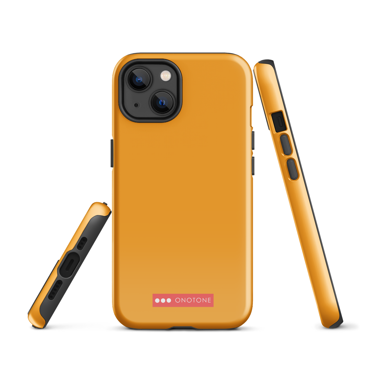 Dual Layer orange iPhone® Case - Pantone® 137