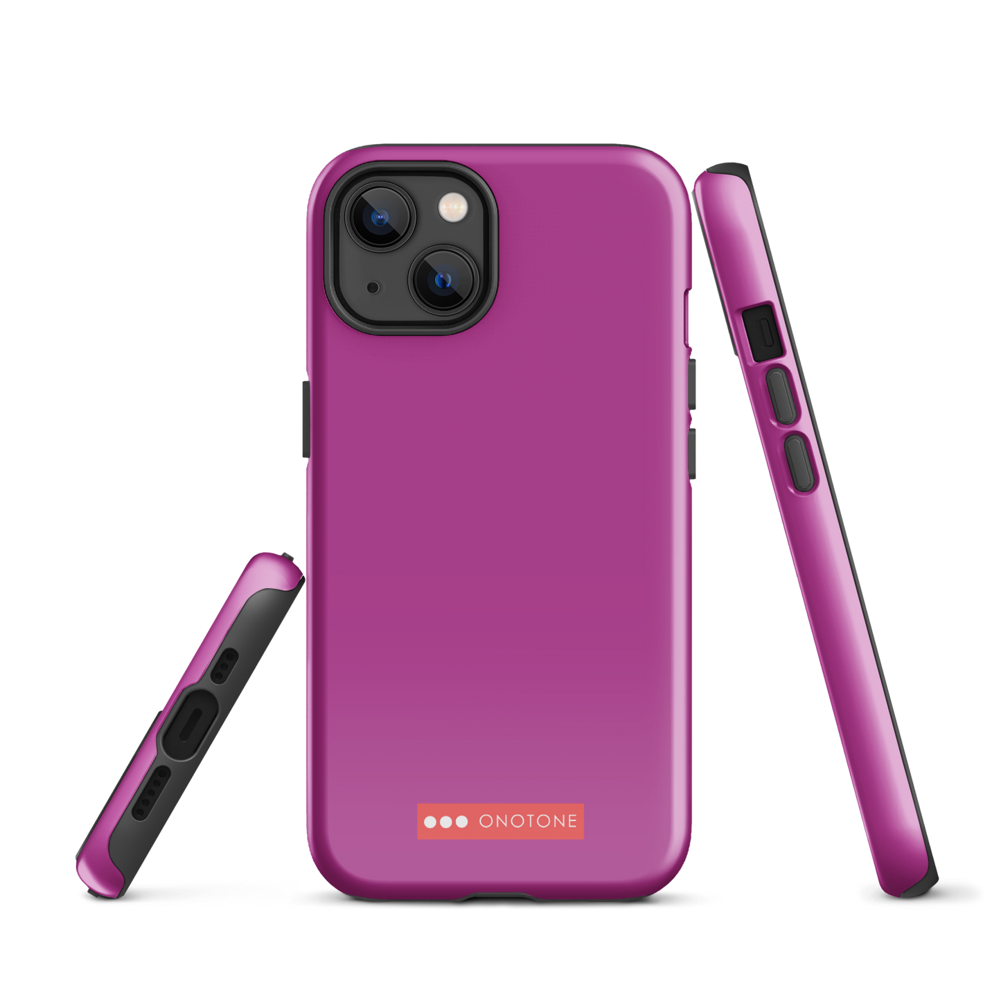 Dual Layer pink iPhone® Case - Pantone® 247
