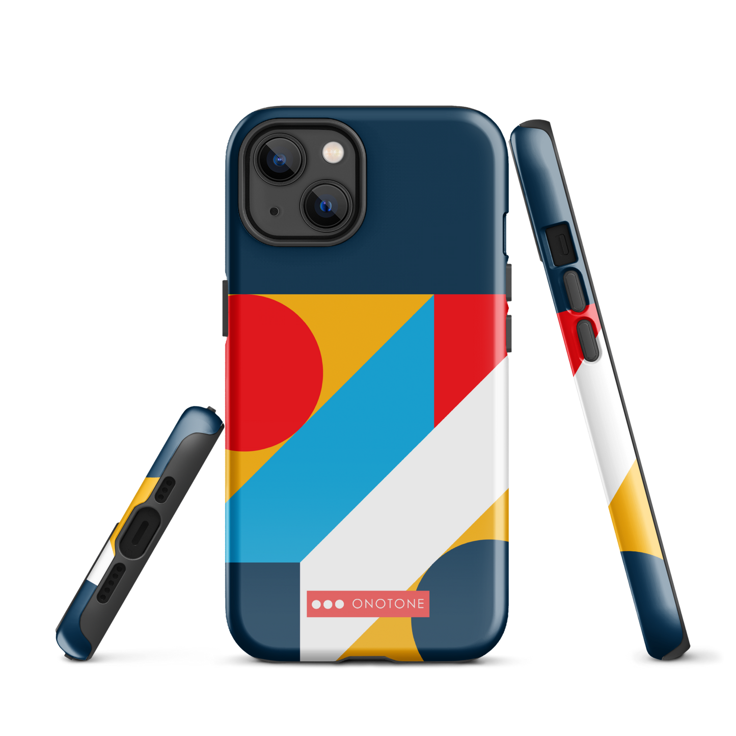 Dual Layer abstract modern iPhone® Case