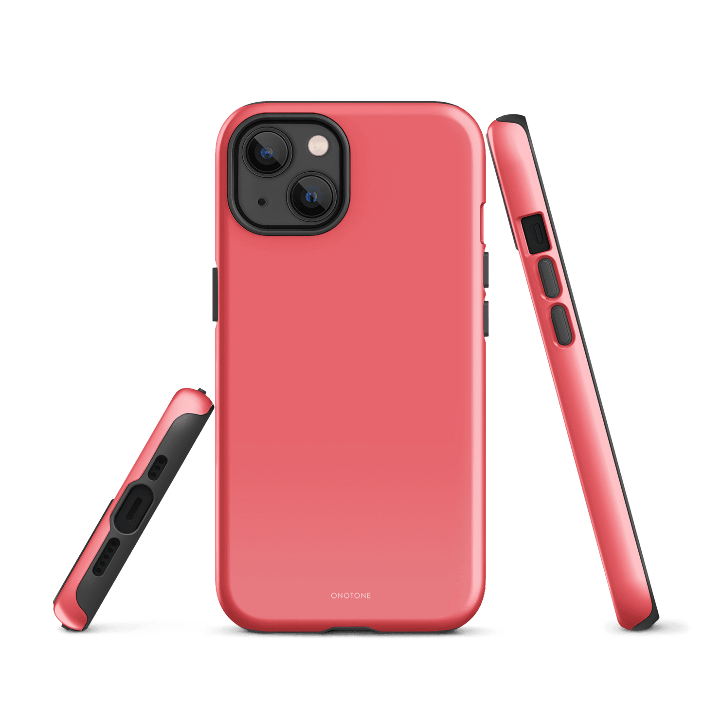 Light Coral Red iPhone Case