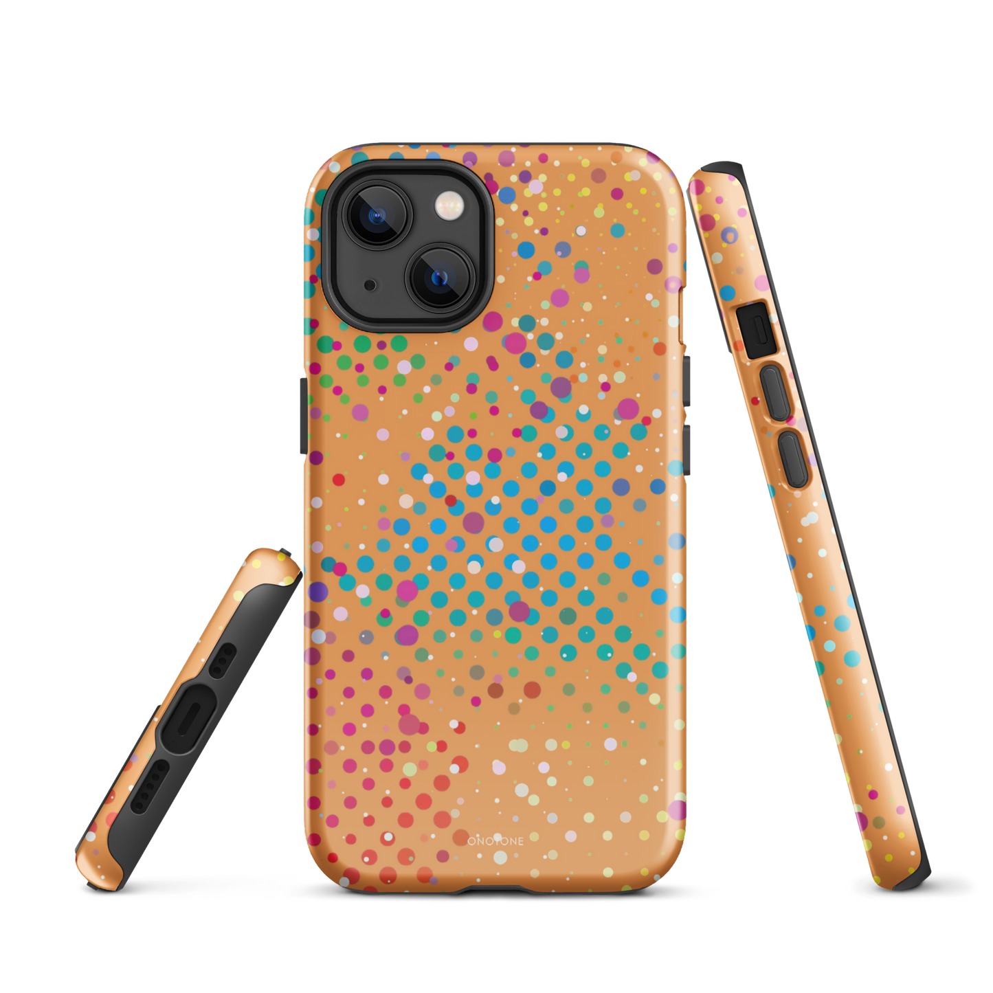 Autumn Orange Polka Dot iPhone 13 Case