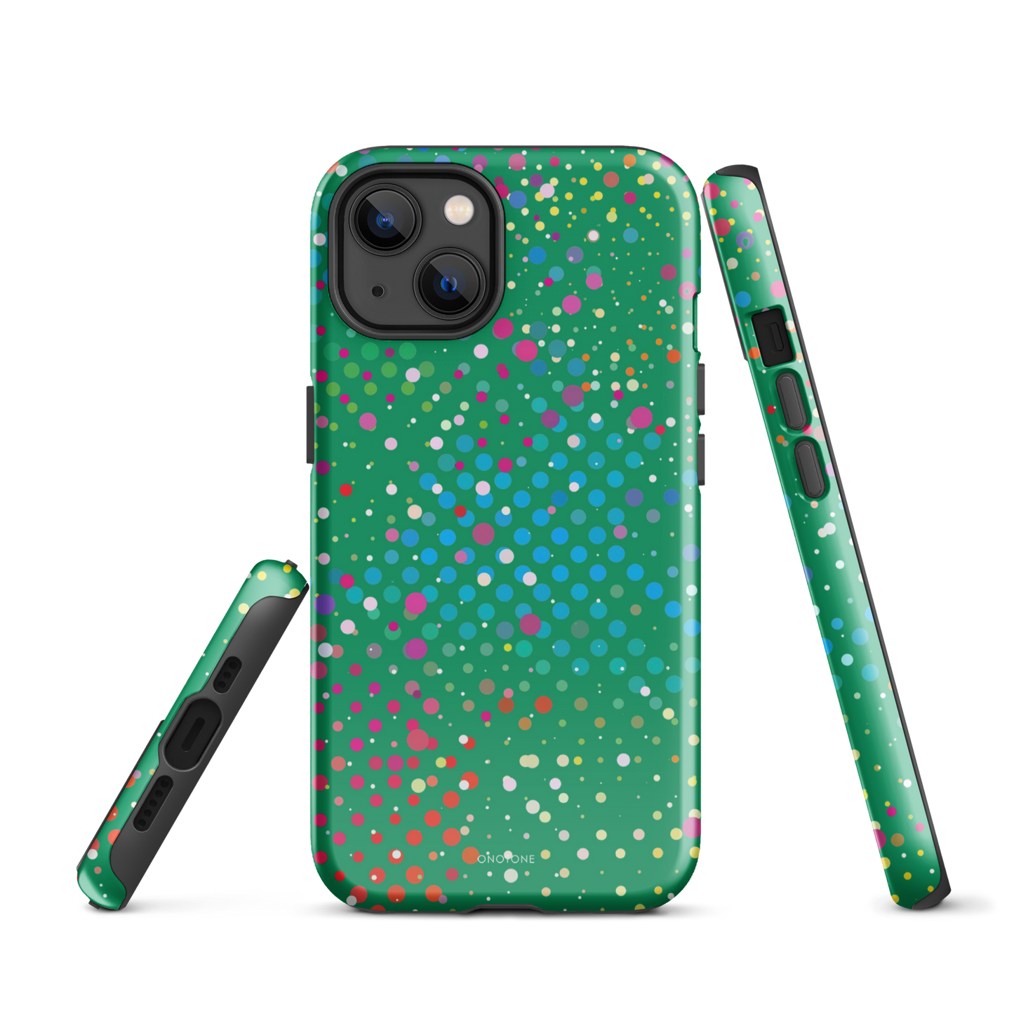 Irish Green Polka Dot iPhone 13 Case