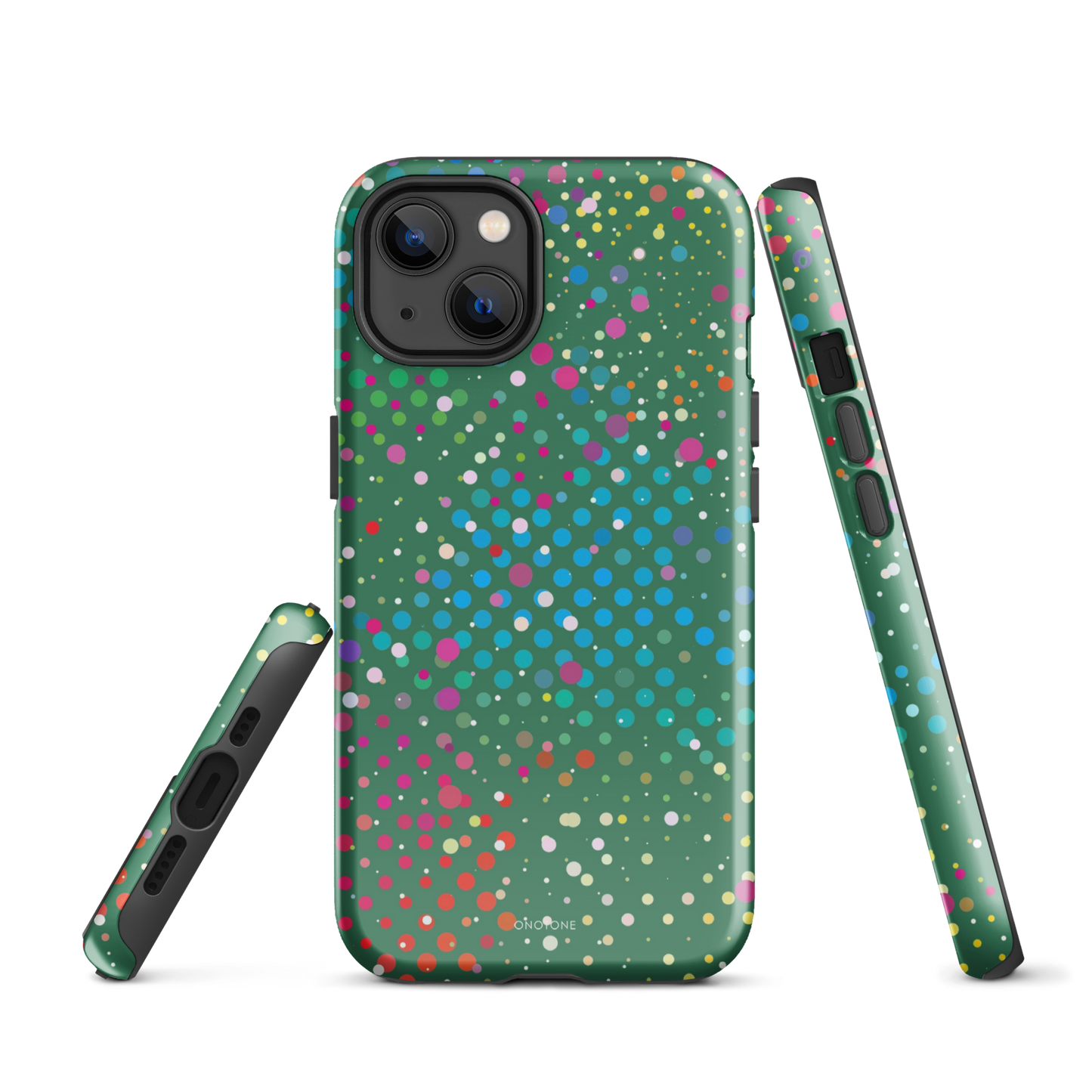 La Salle Green Polka Dot iPhone 13 Case