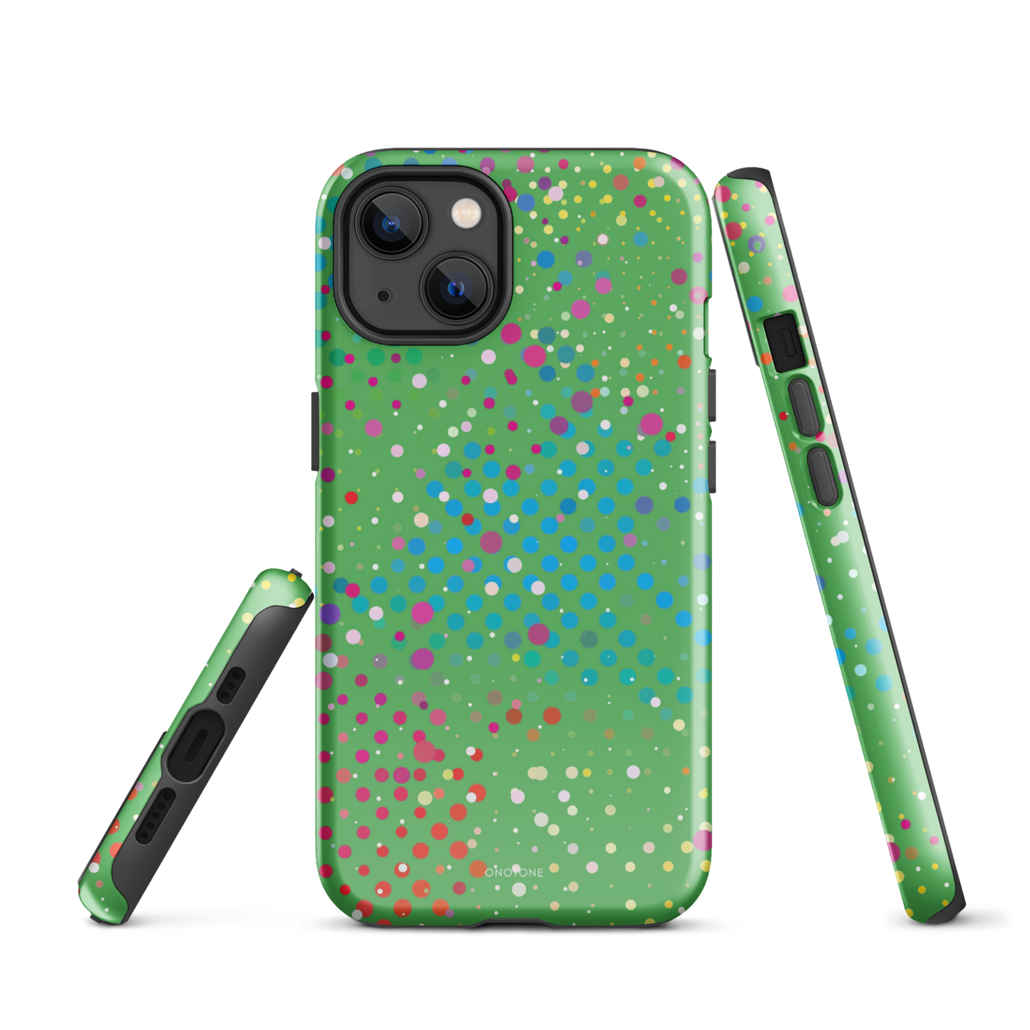 Leafy Green Polka Dot iPhone 13 Case