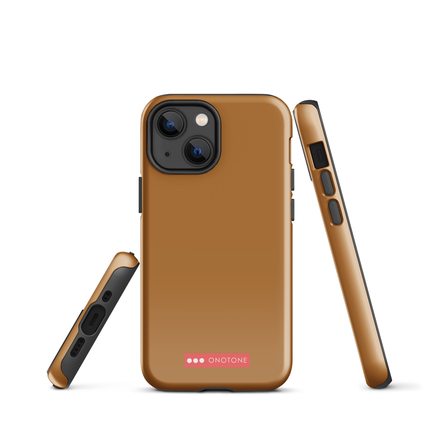 Dual Layer orange iPhone® Case - Pantone® 139