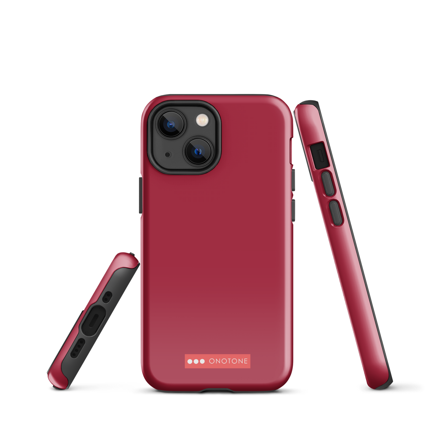 Dual Layer red iPhone® Case - Pantone® 207