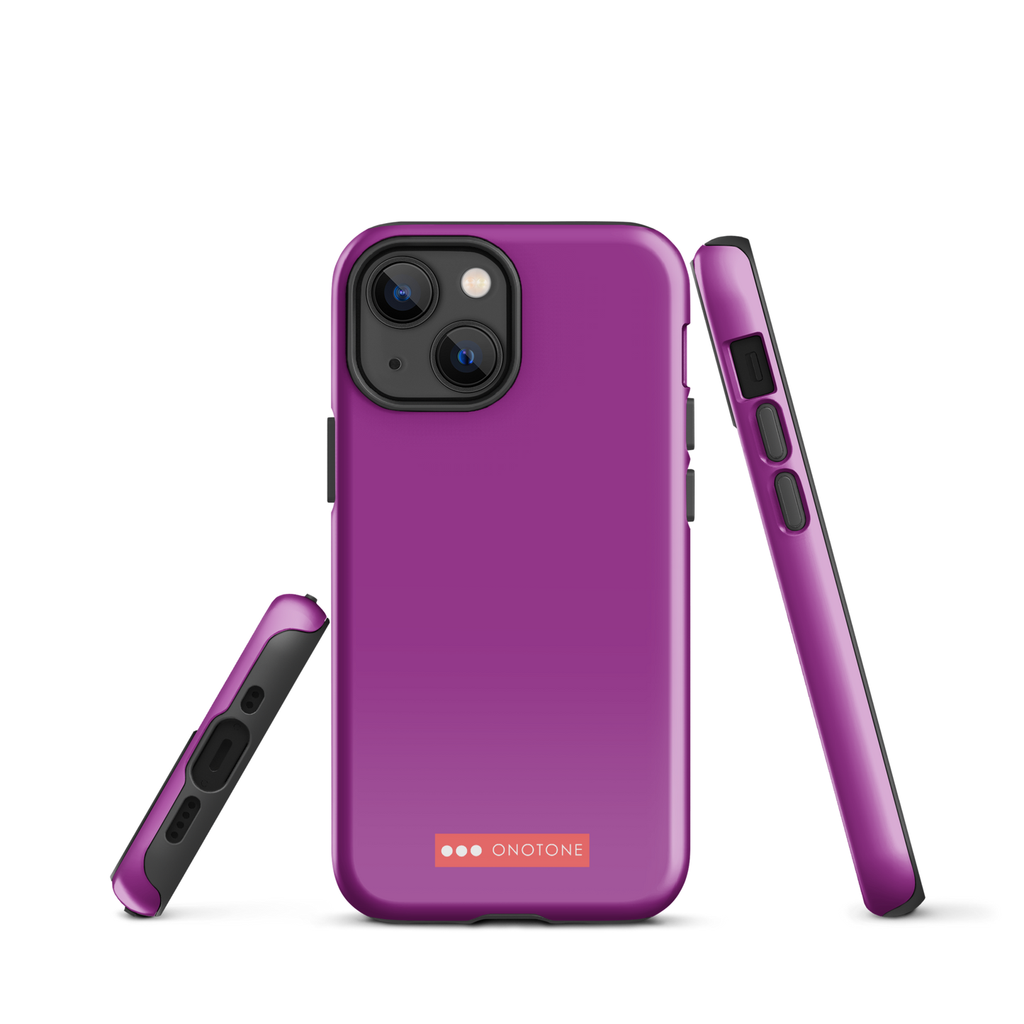 Dual Layer purple iPhone® Case - Pantone® 254