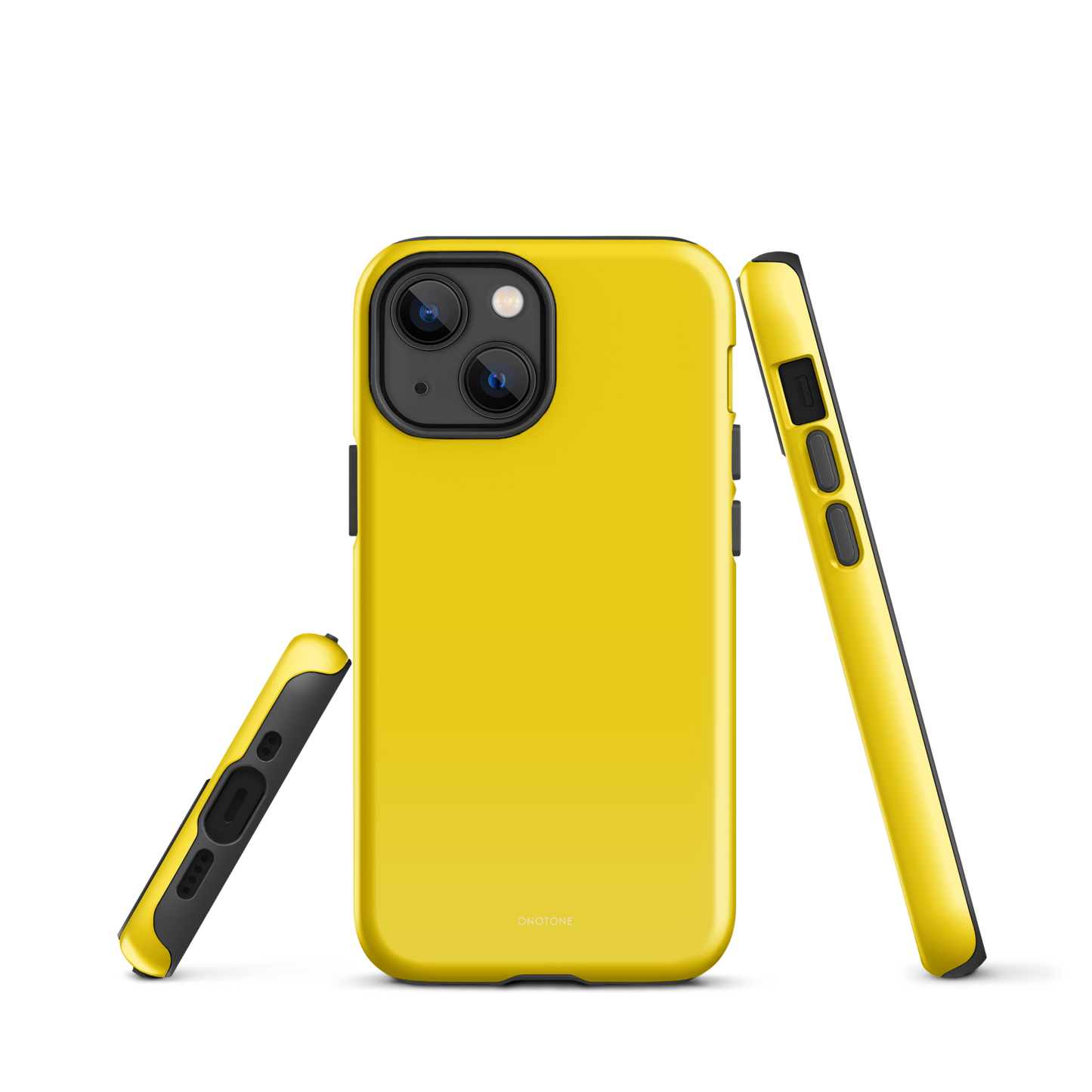 Solid Color yellow iPhone® Case - Pantone® 108