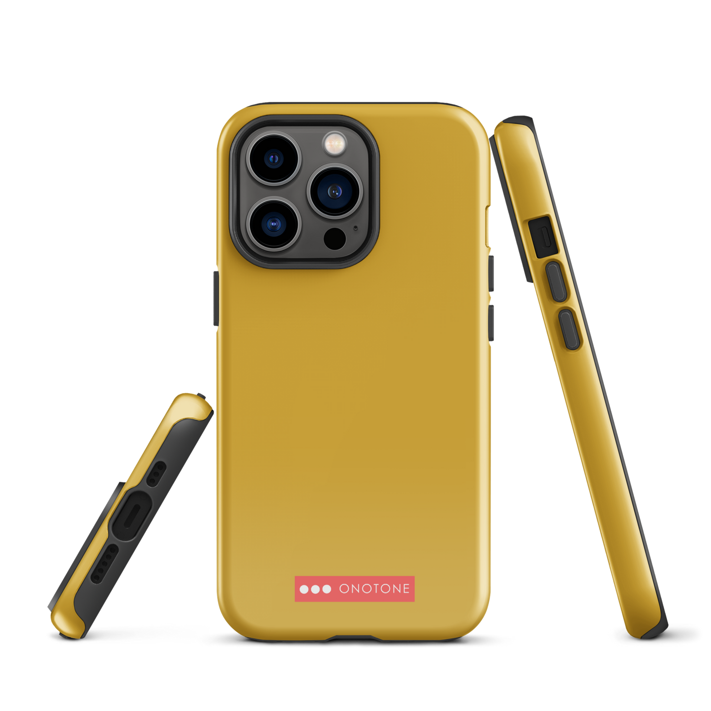 Dual Layer yellow iPhone® Case - Pantone® 110