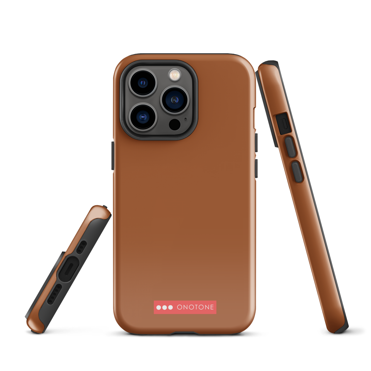 Dual Layer brown iPhone® Case - Pantone® 160