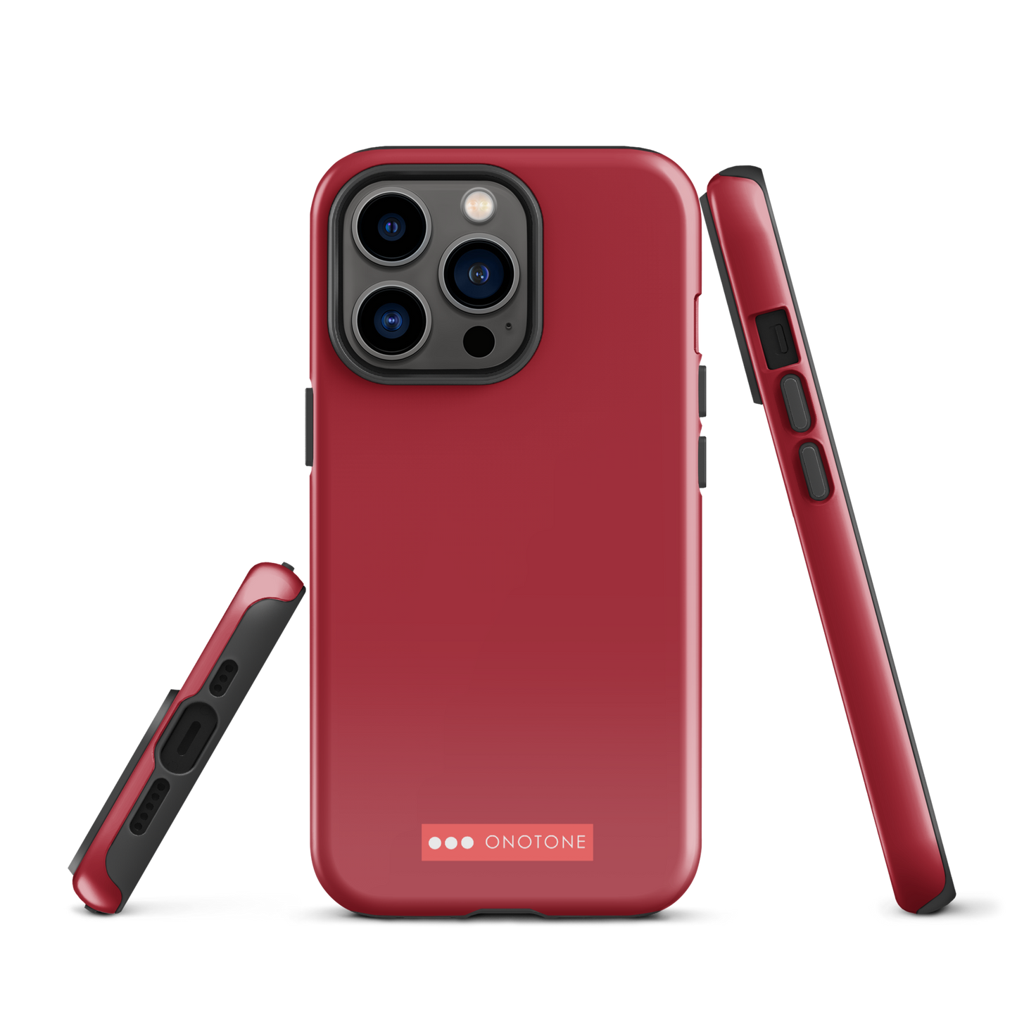 Solid Color red iPhone® Case - Pantone® 187